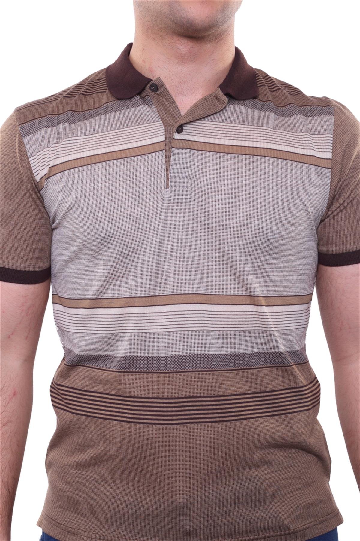 Battal Boy Büyük Beden Polo Yaka T-Shirt 