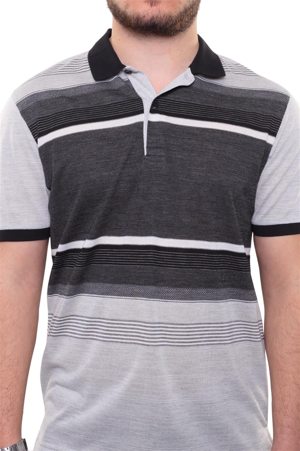 Battal Boy Büyük Beden Polo Yaka T-Shirt 