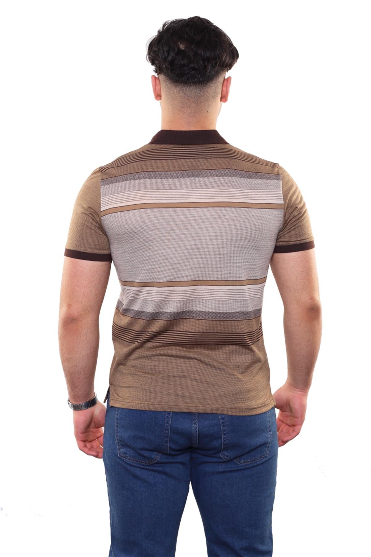 Battal Boy Büyük Beden Polo Yaka T-Shirt 