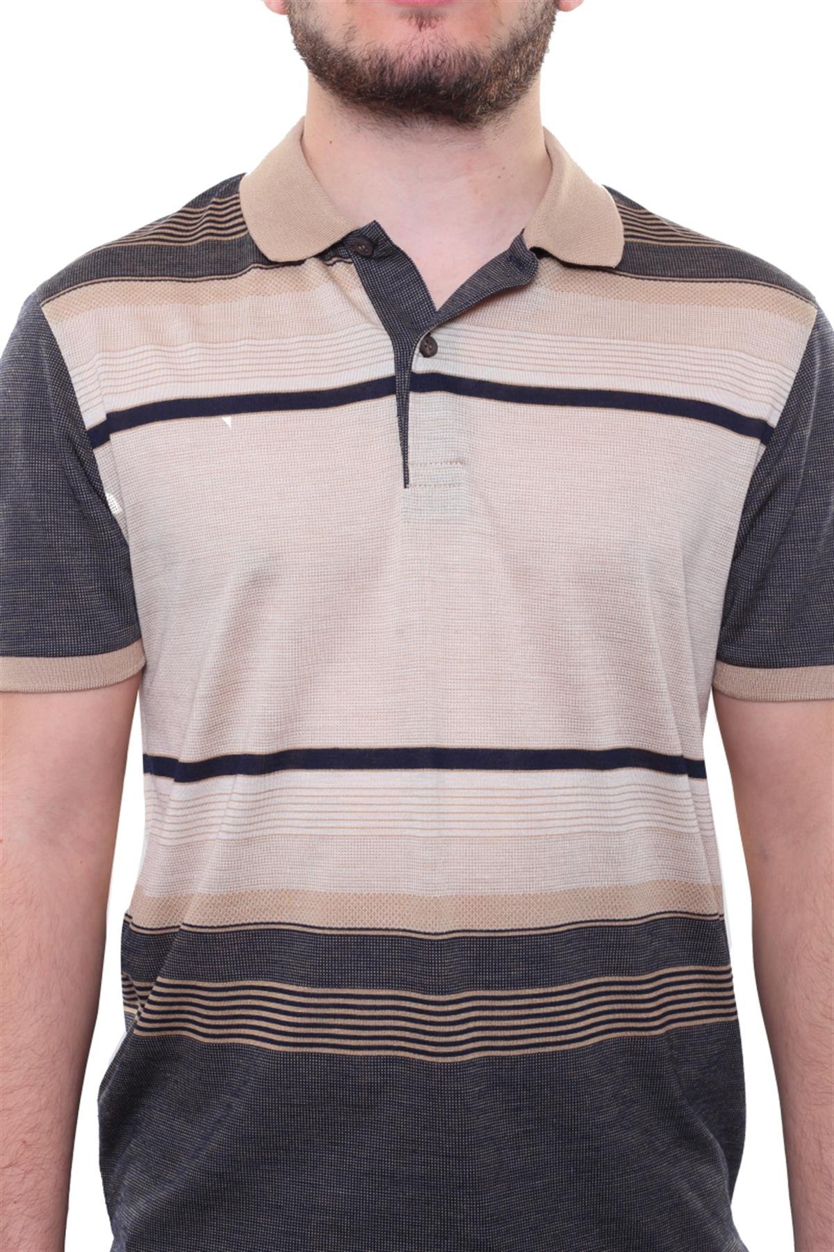 Battal Boy Büyük Beden Polo Yaka T-Shirt 
