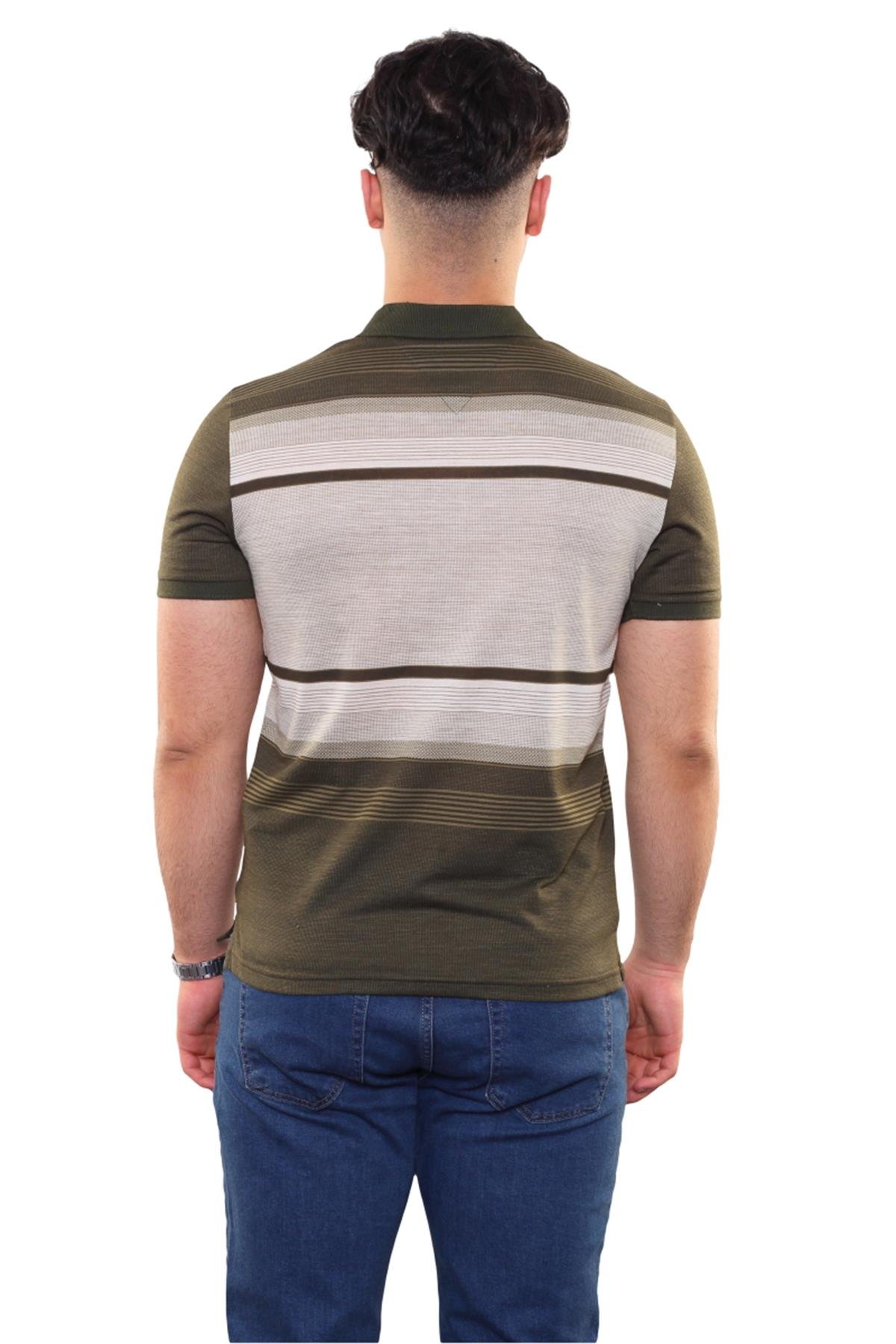Battal Boy Büyük Beden Polo Yaka T-Shirt 
