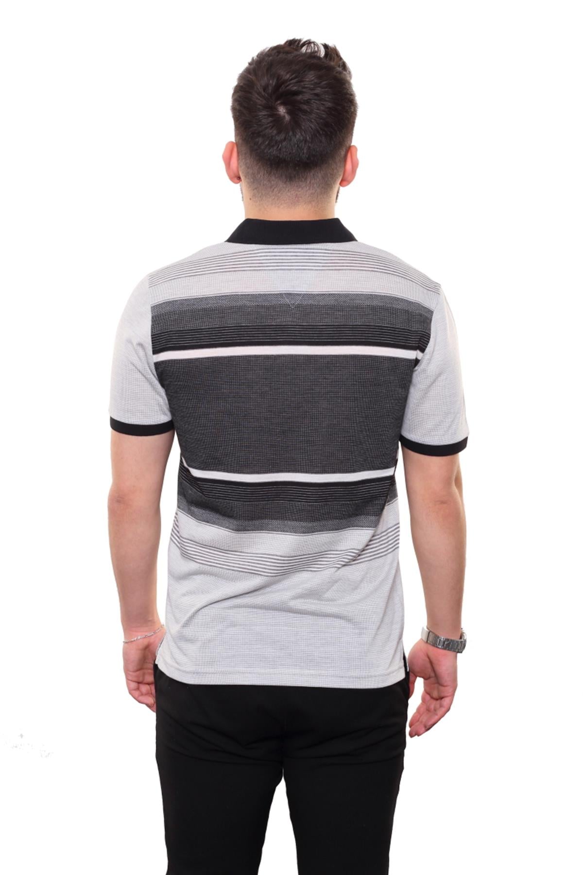 Battal Boy Büyük Beden Polo Yaka T-Shirt 