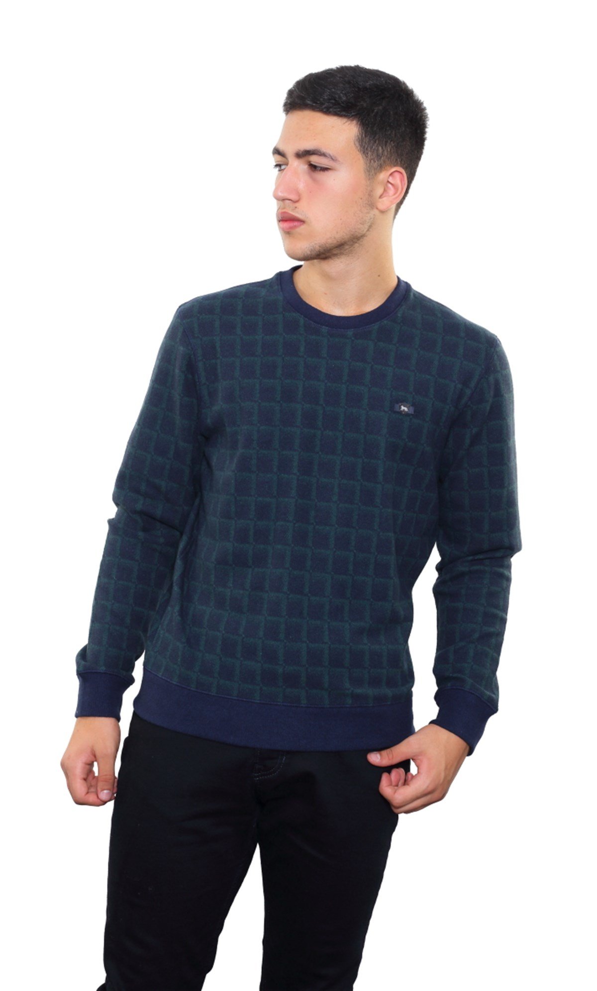 Battal Yuvarlak Yaka Sweatshirt 