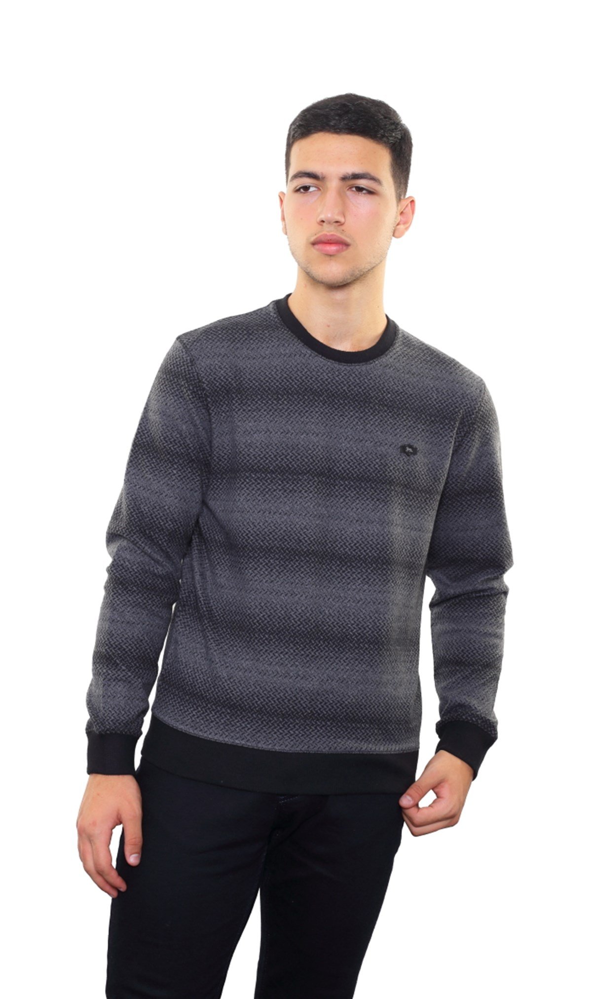 Battal Yuvarlak Yaka Sweatshirt 