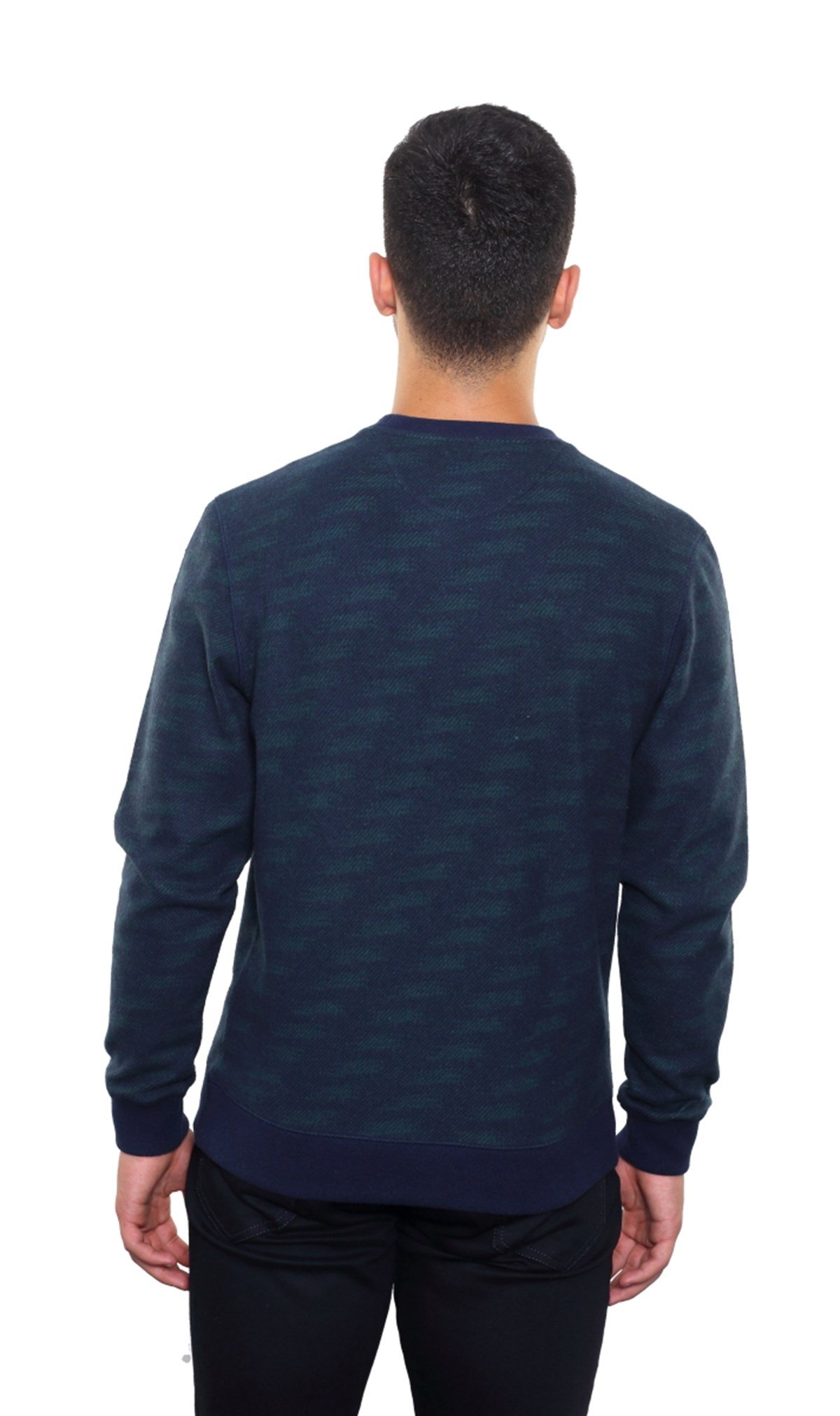 Battal Yuvarlak Yaka Sweatshirt 