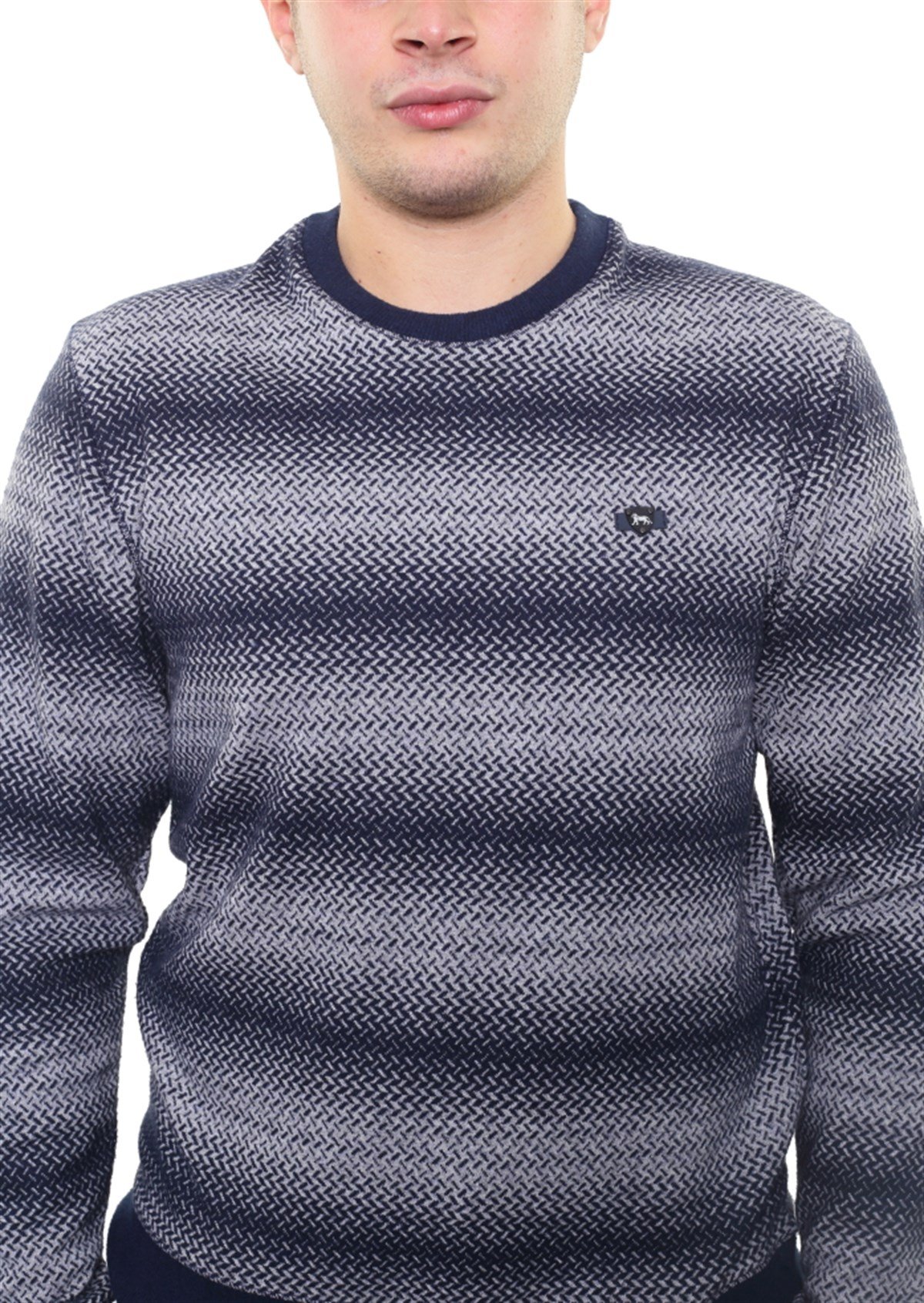 Battal Yuvarlak Yaka Sweatshirt 