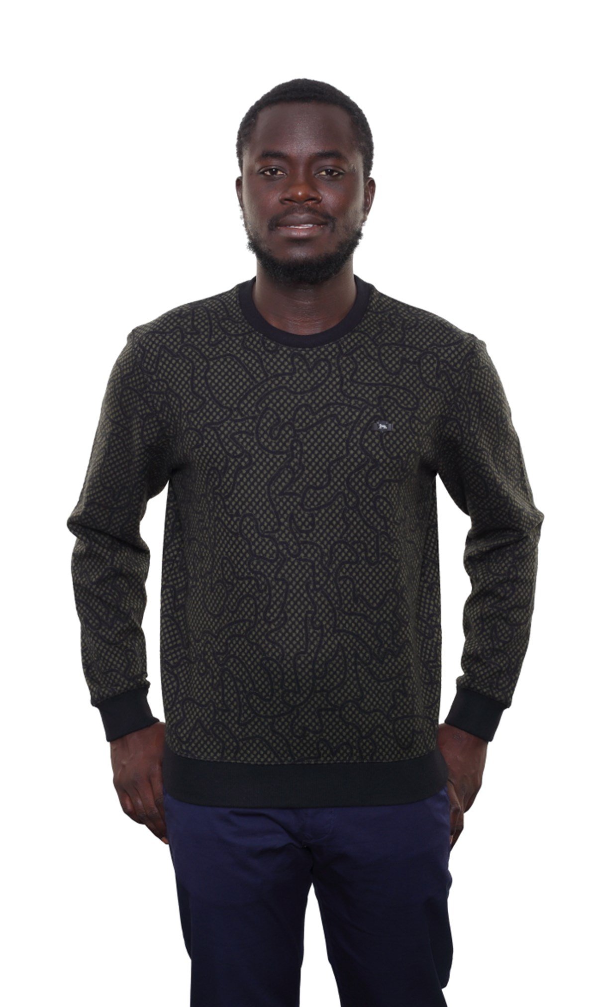 Battal Yuvarlak Yaka Sweatshirt 