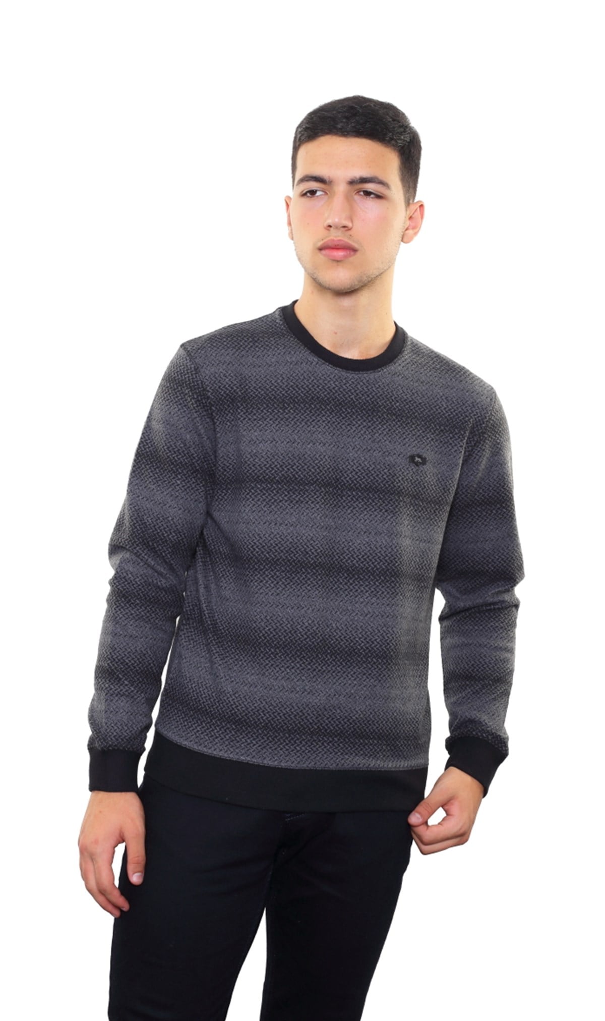Battal Yuvarlak Yaka Sweatshirt 