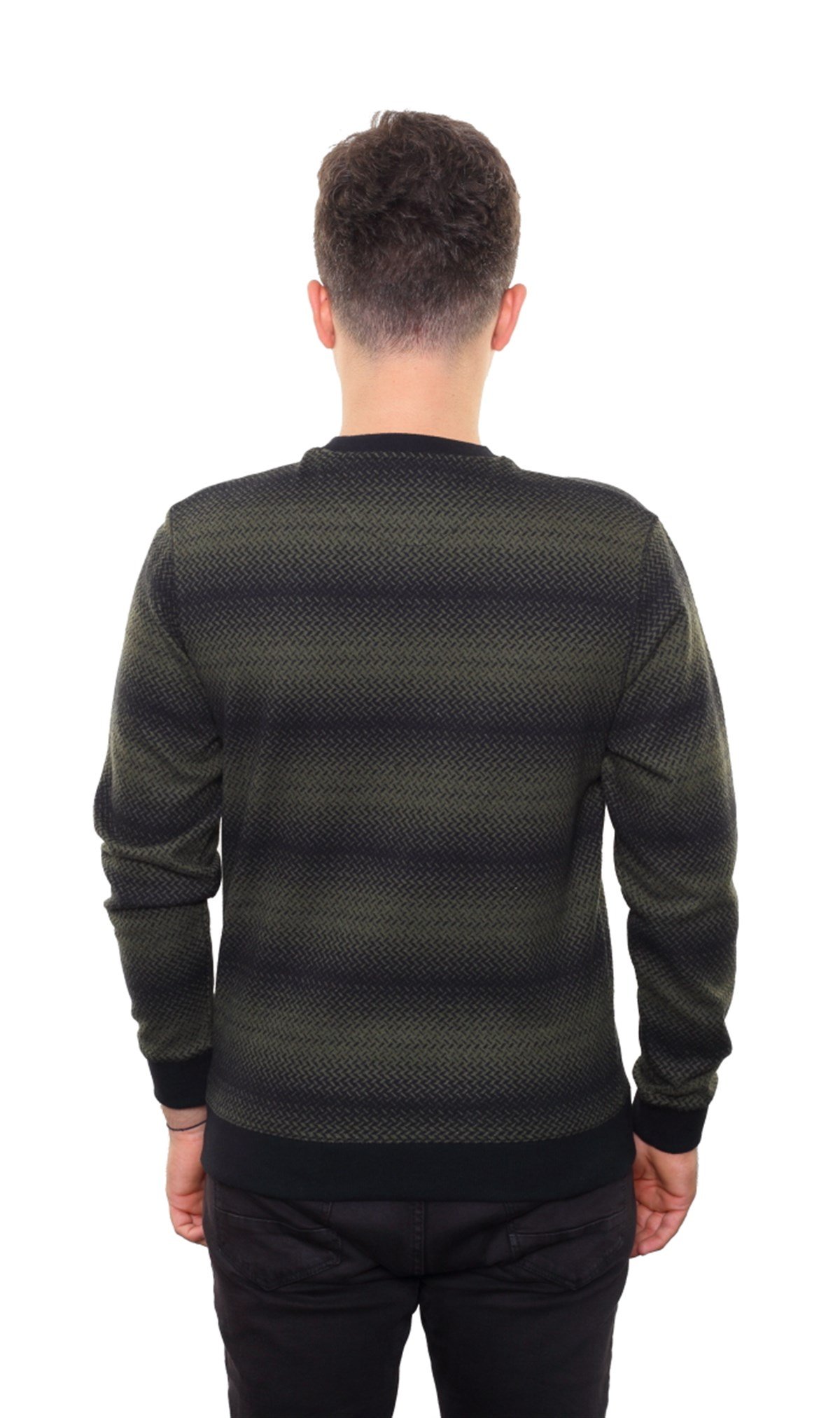 Battal Yuvarlak Yaka Sweatshirt 