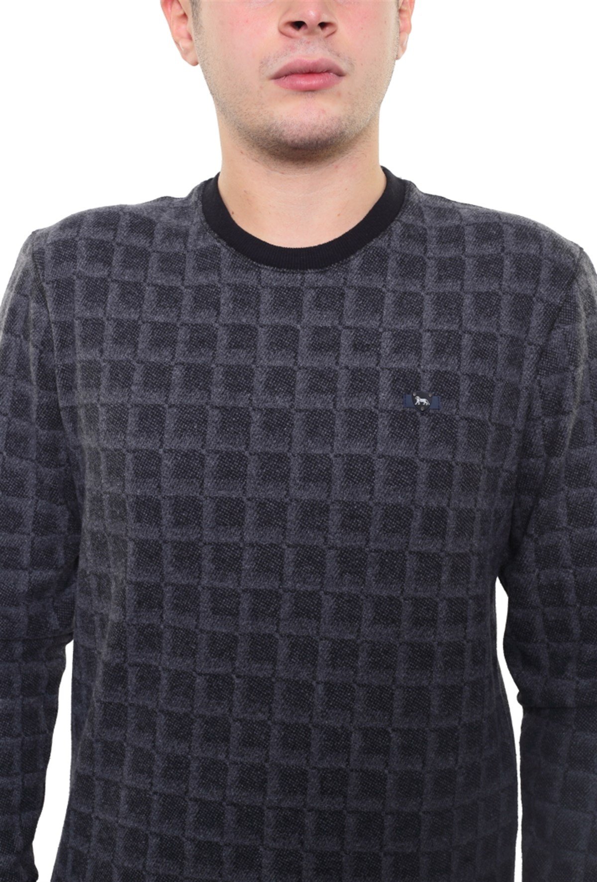 Battal Yuvarlak Yaka Sweatshirt 
