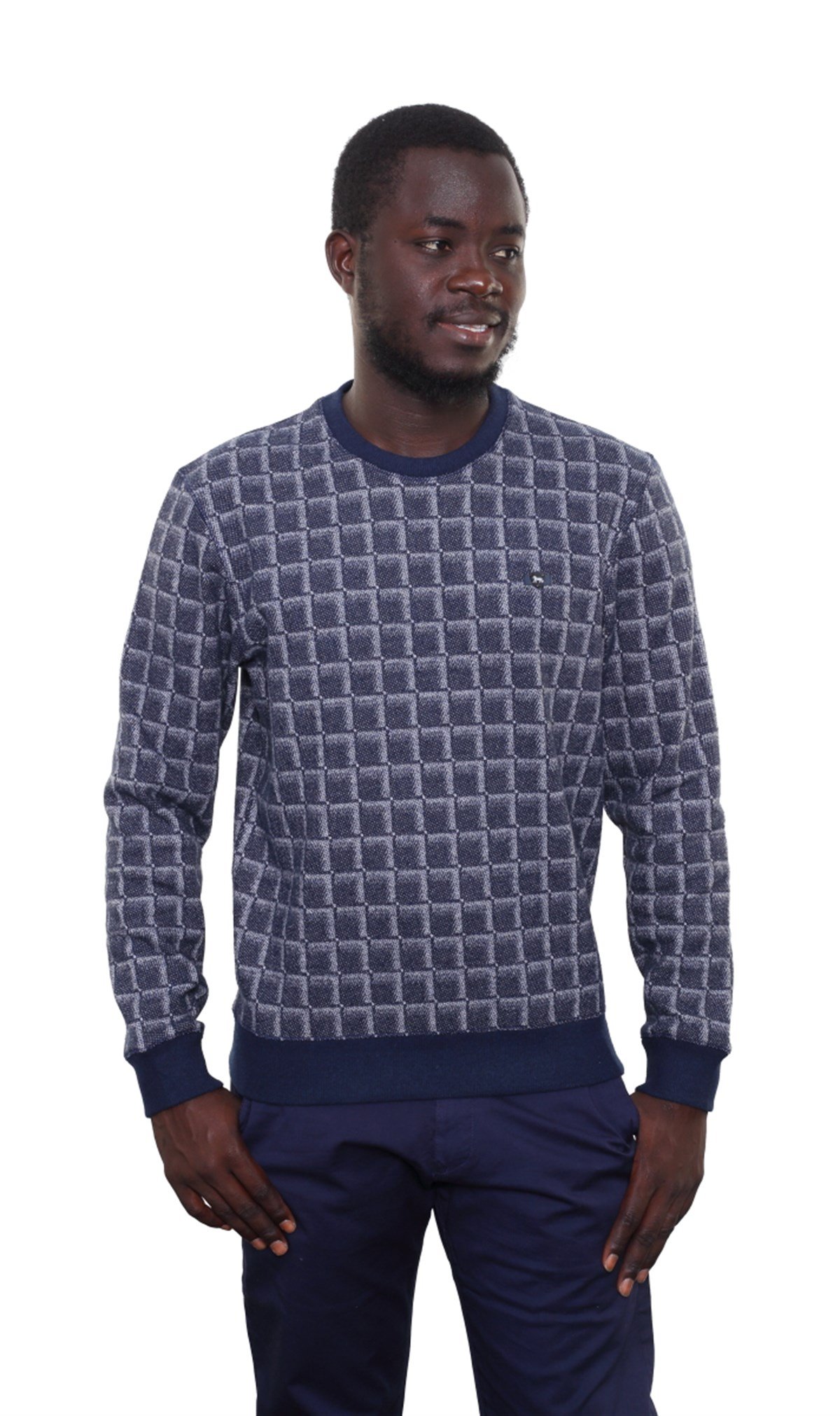 Battal Yuvarlak Yaka Sweatshirt 