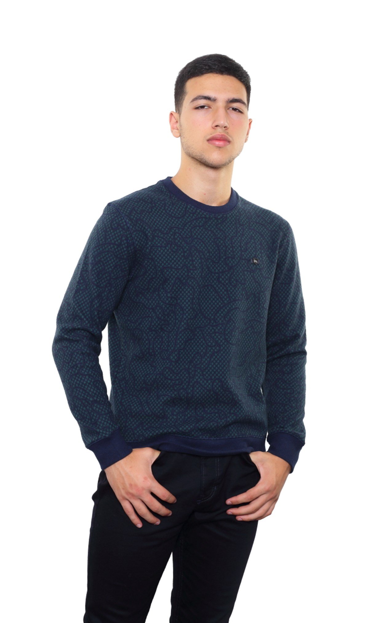 Battal Yuvarlak Yaka Sweatshirt 