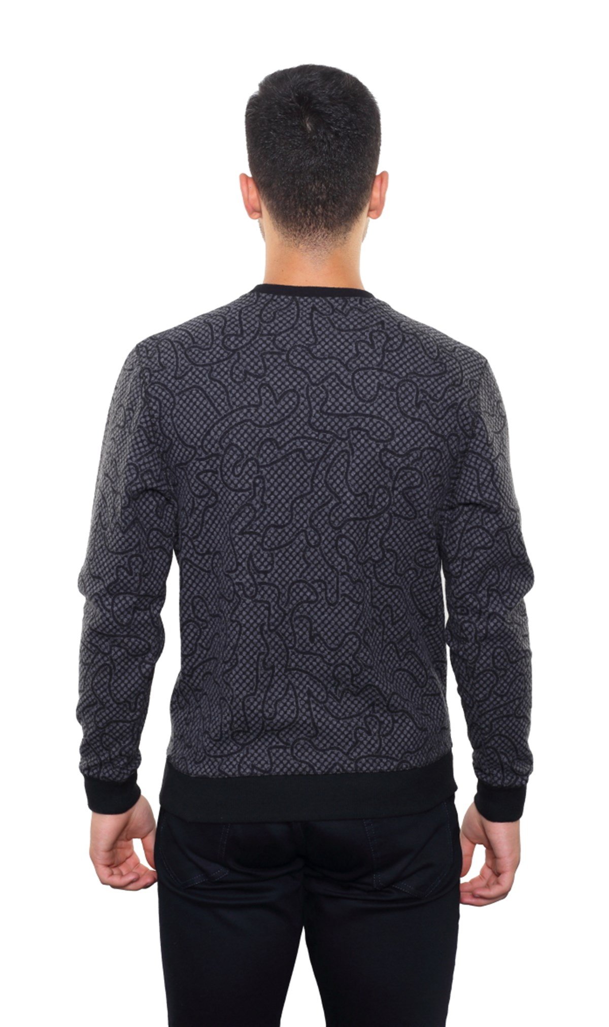 Battal Yuvarlak Yaka Sweatshirt 
