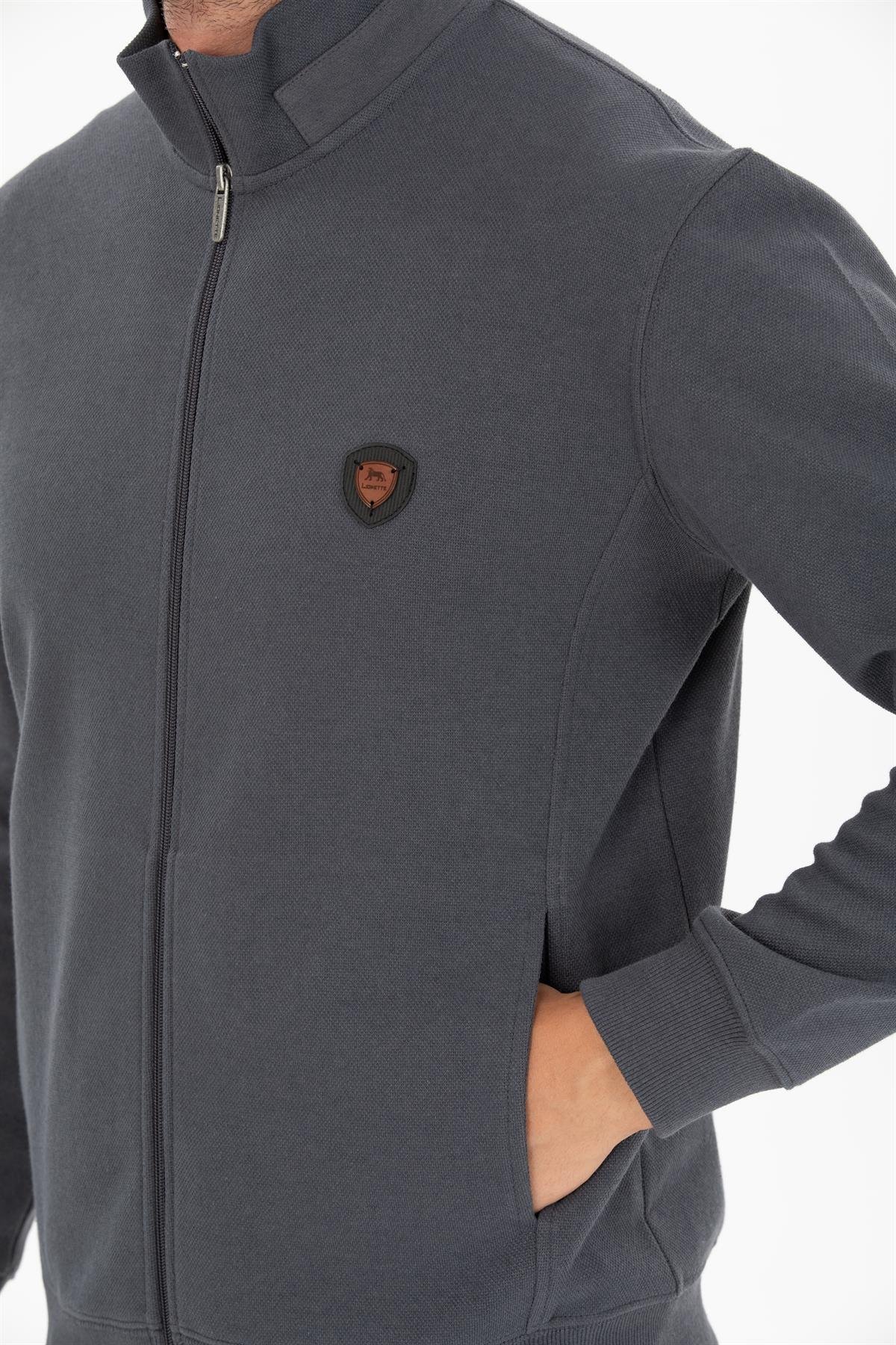 Fermuarlı Sweat Hırka 