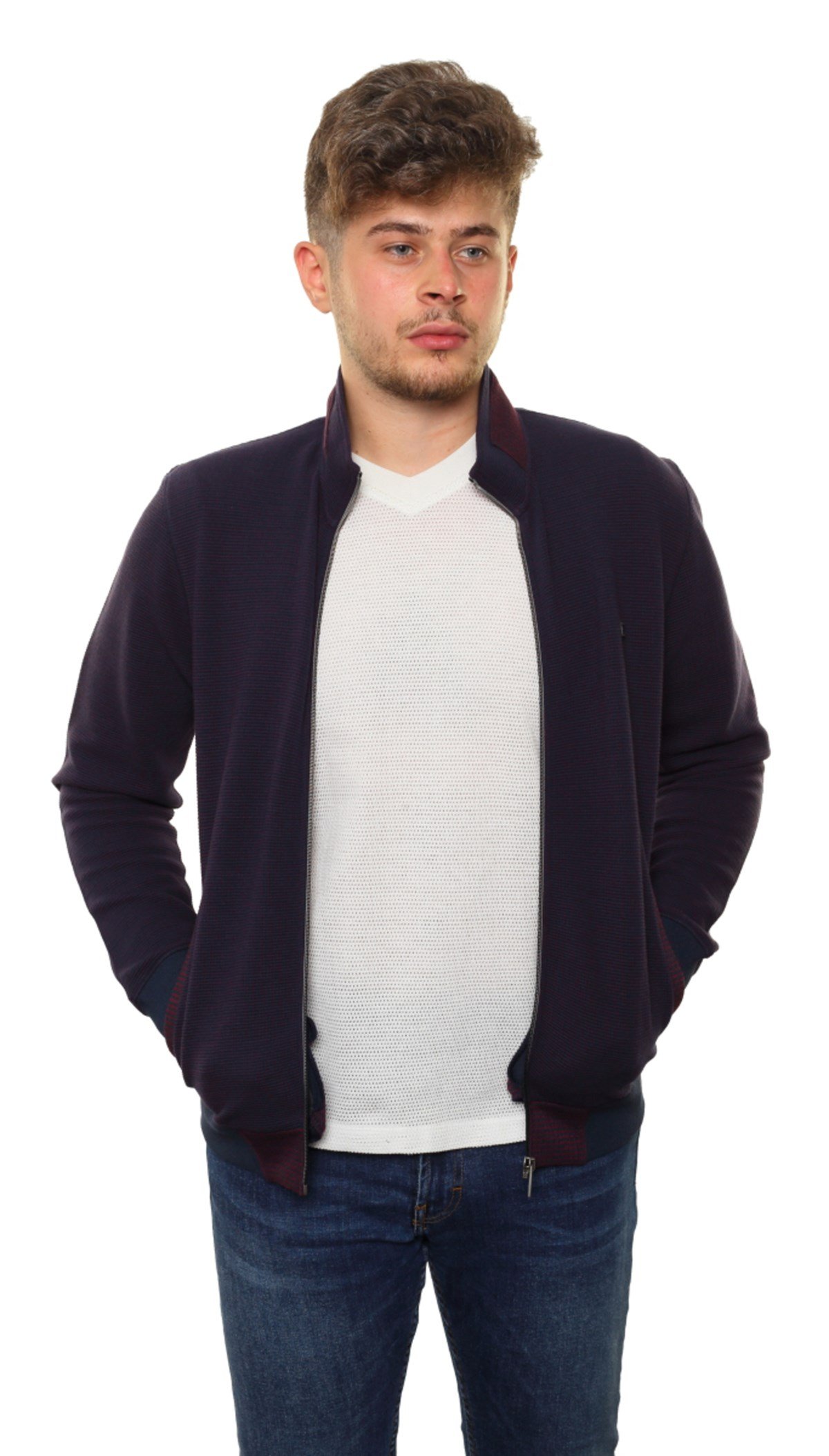 Fermuarlı Sweat Hırka 