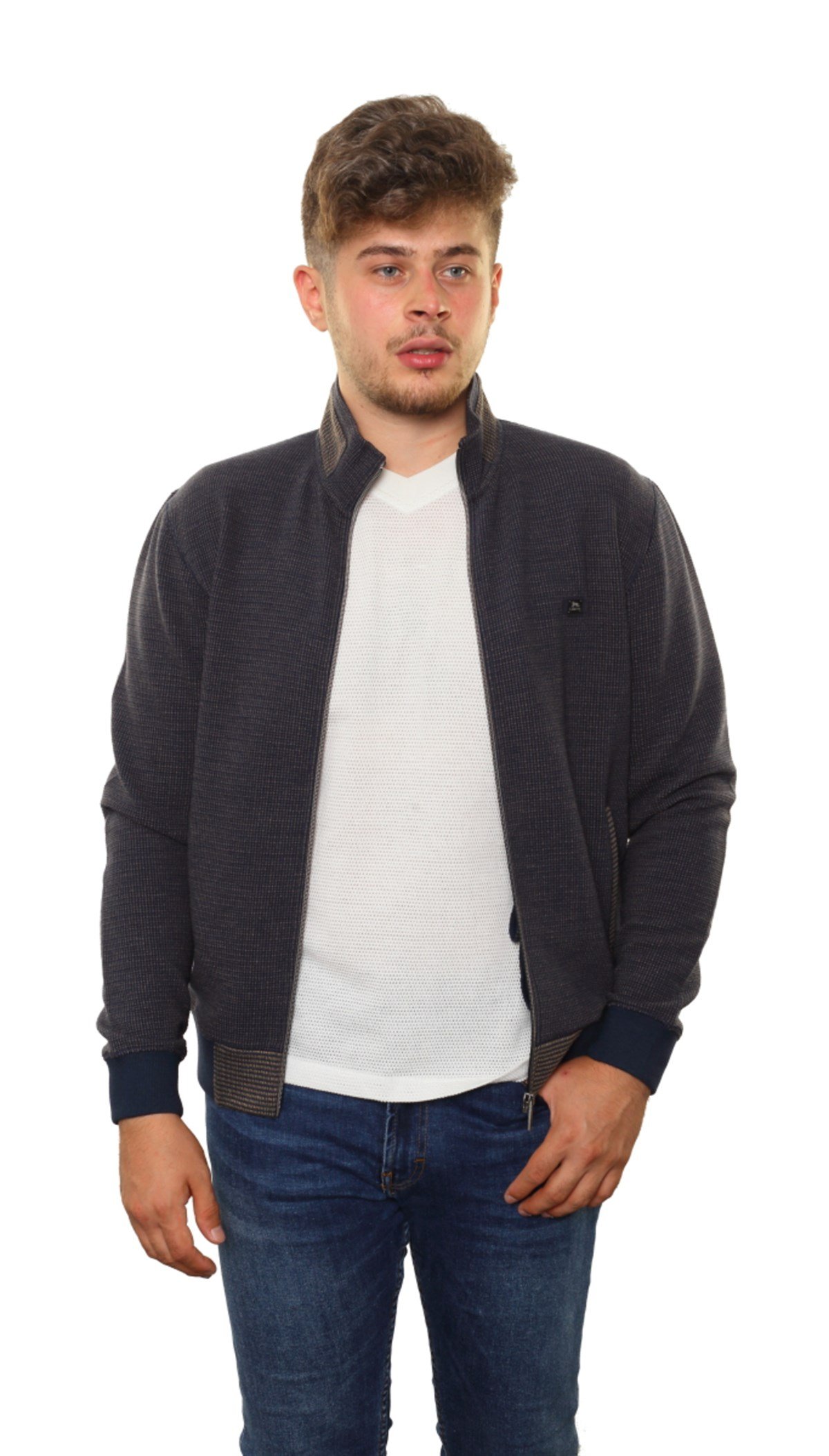 Fermuarlı Sweat Hırka 