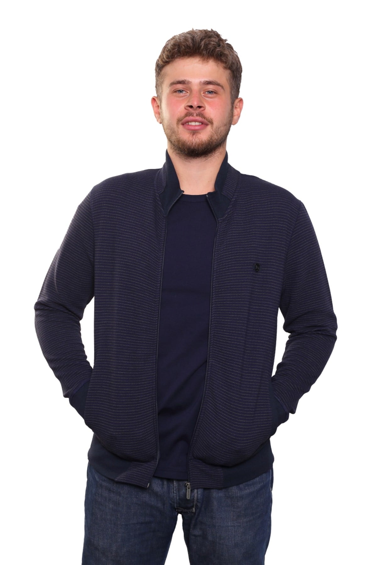 Fermuarlı Sweat Hırka 