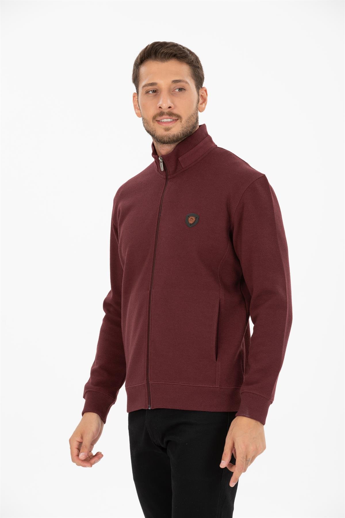 Fermuarlı Sweat Hırka 