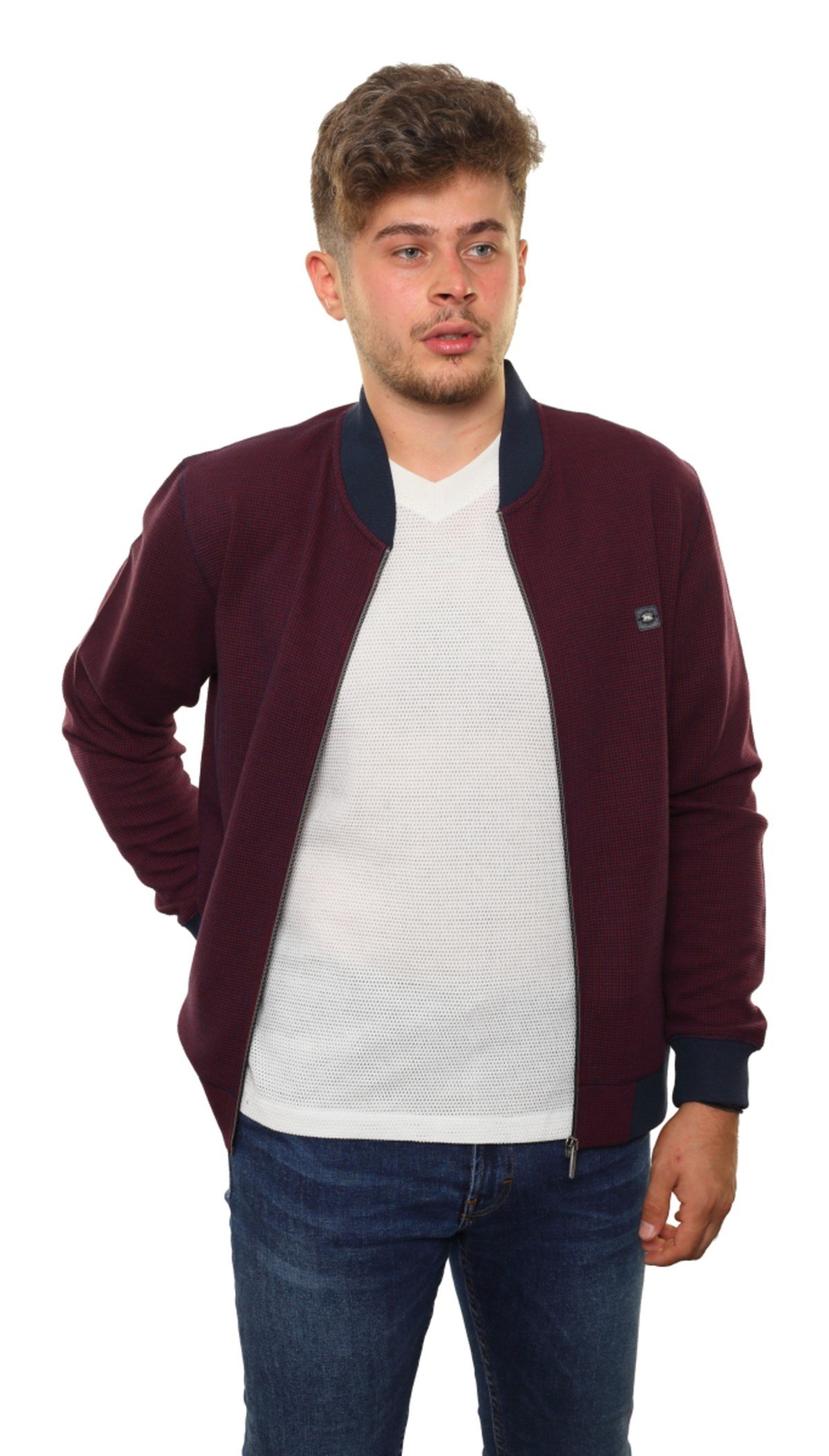 Fermuarlı Sweat Hırka 