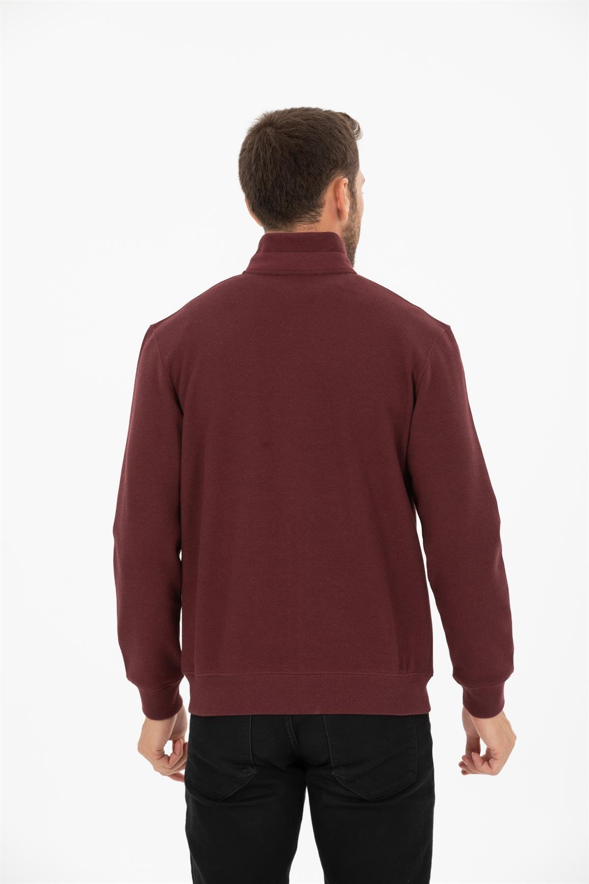Fermuarlı Sweat Hırka 