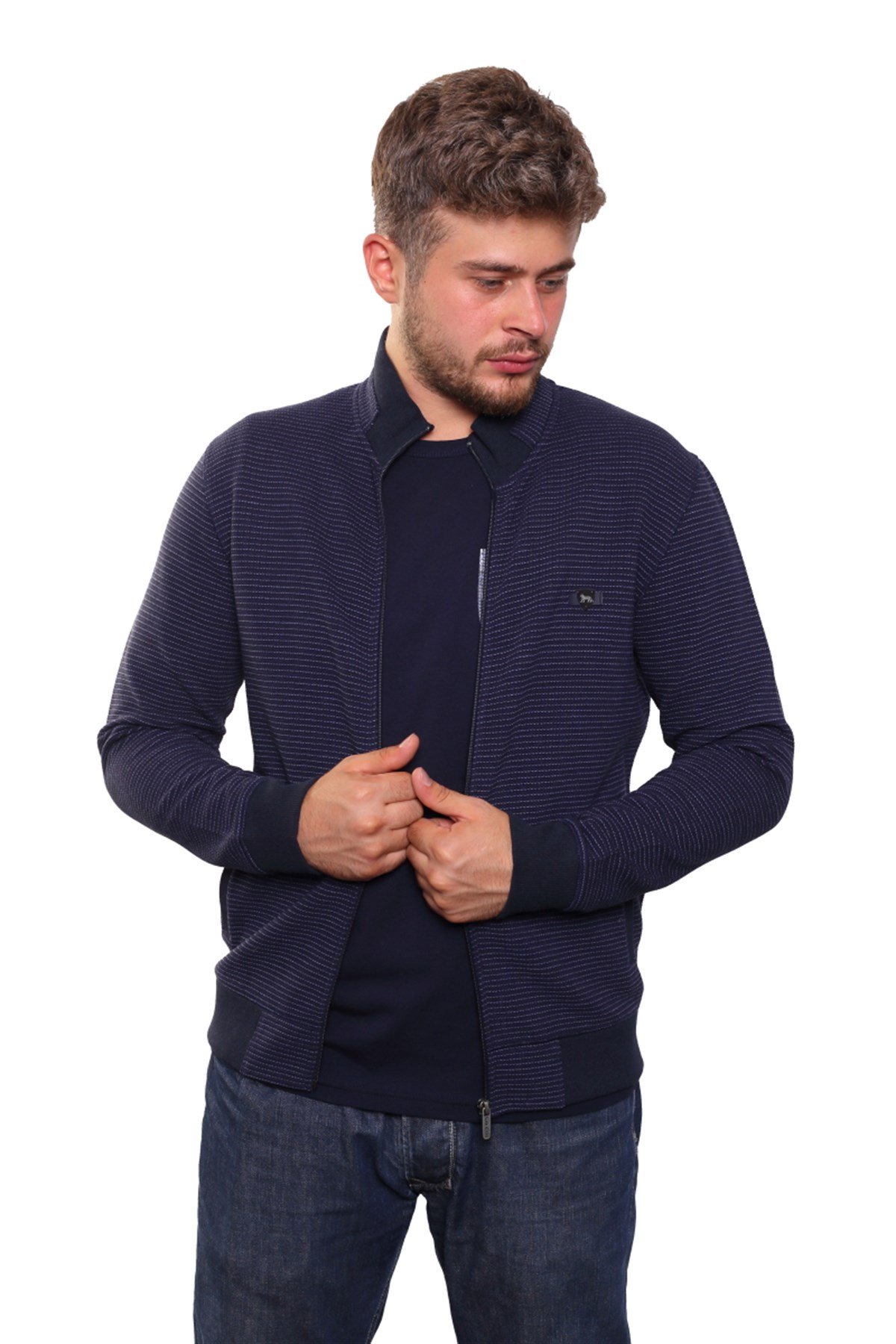 Fermuarlı Sweat Hırka 