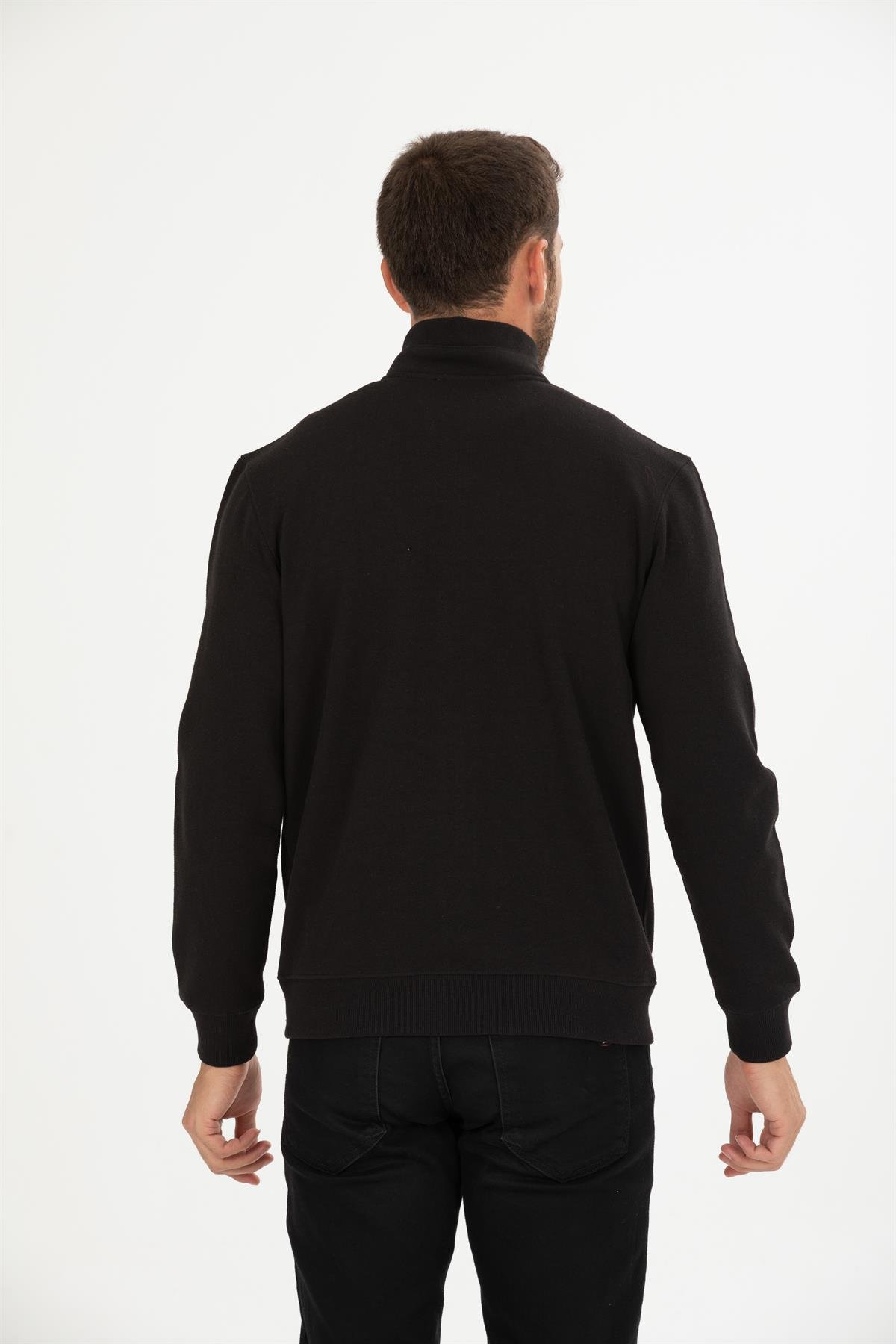 Fermuarlı Sweat Hırka 
