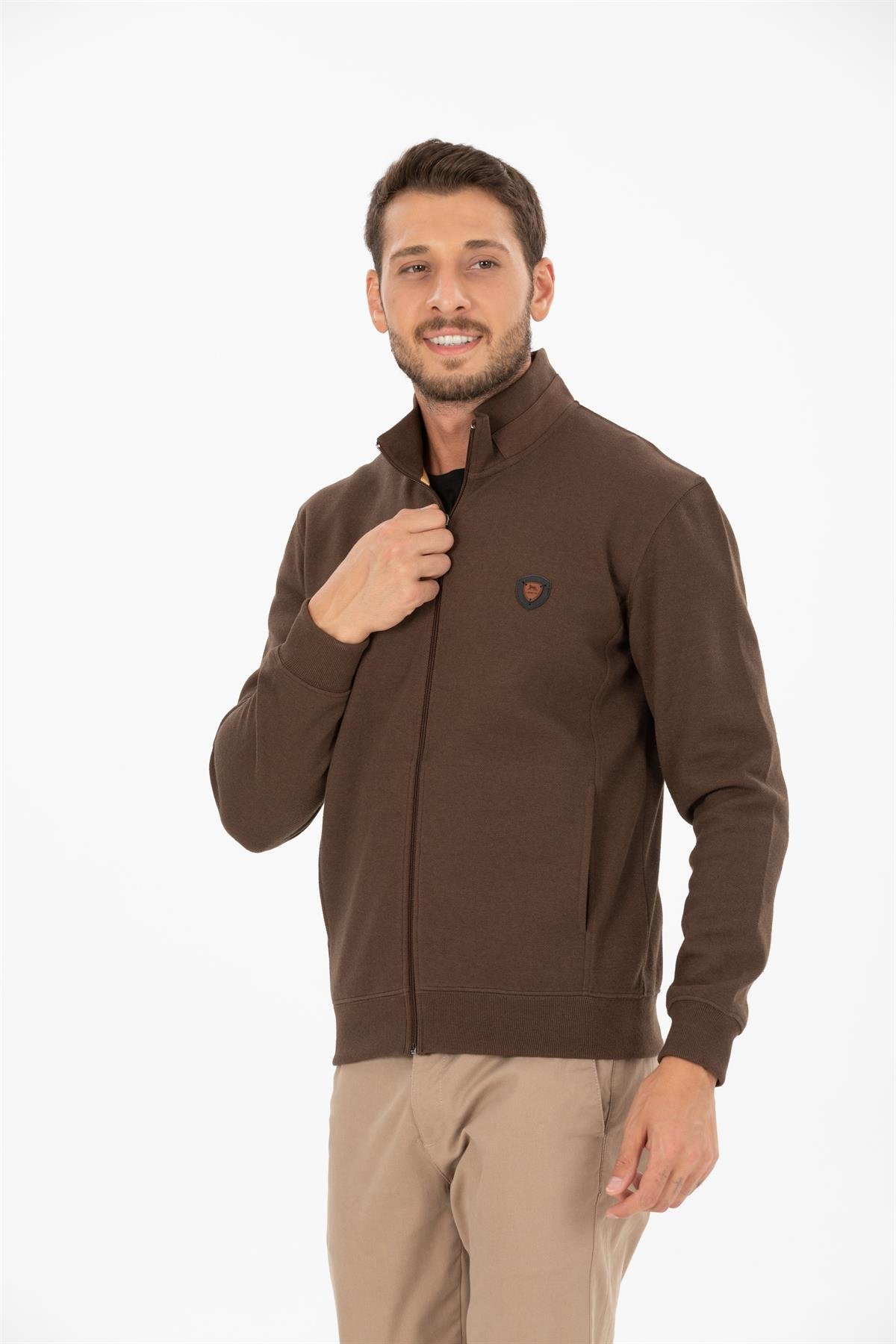 Fermuarlı Sweat Hırka 