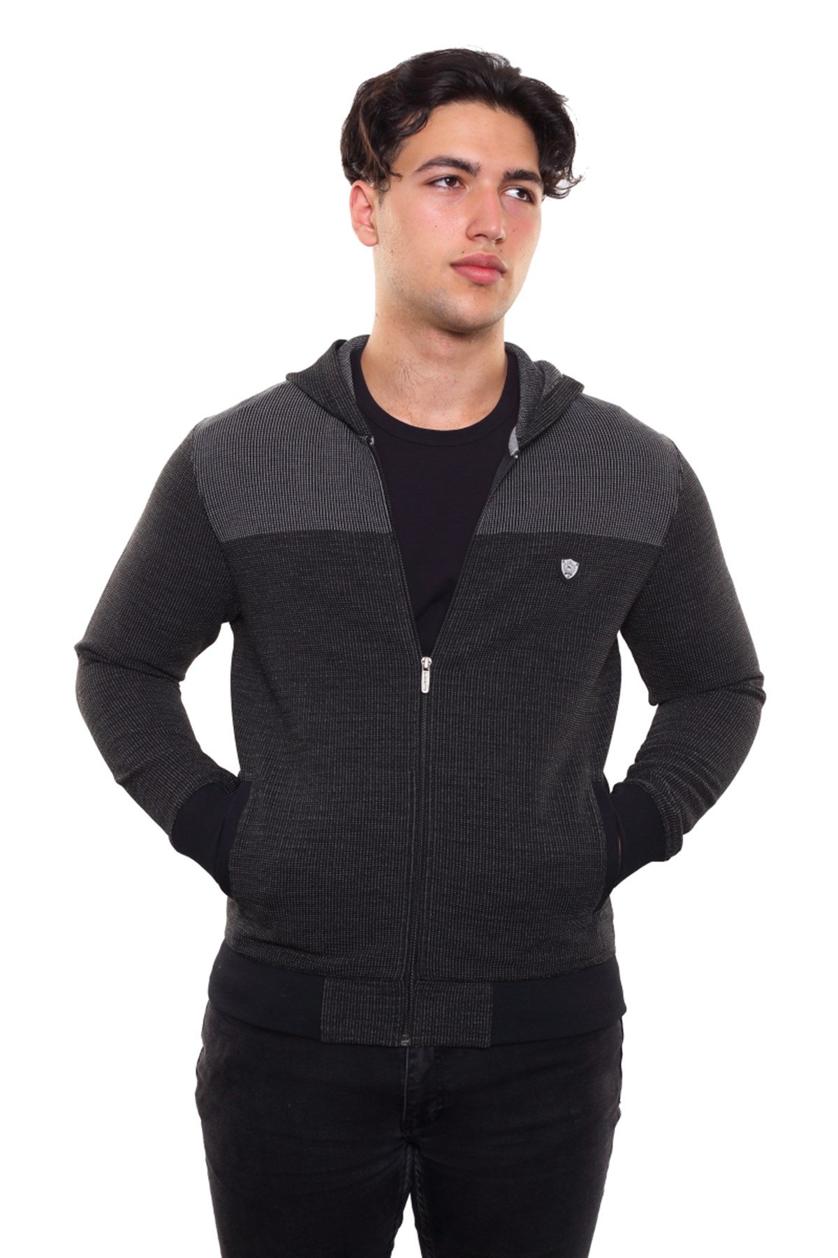 Fermuarlı Sweat Hırka 