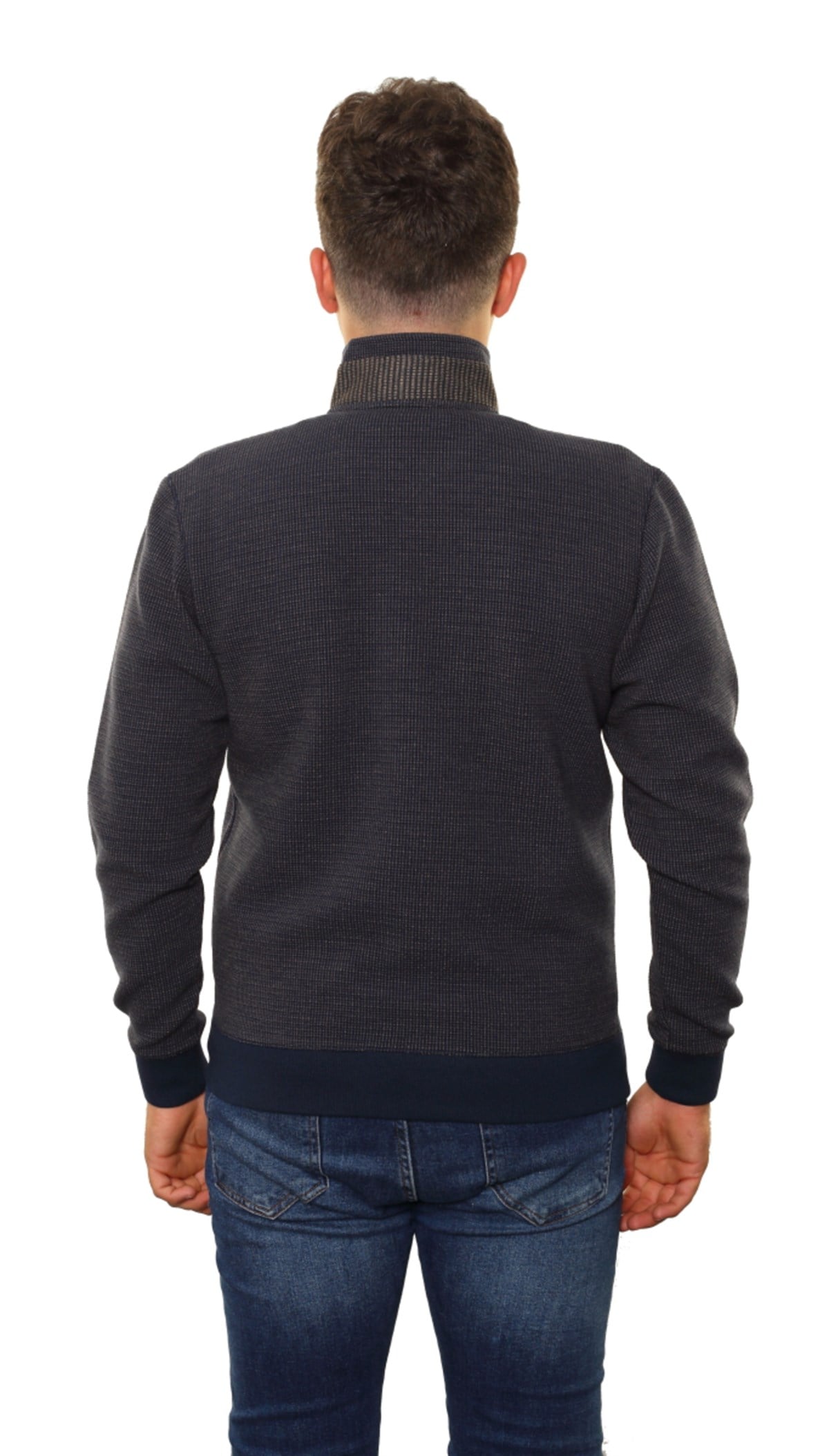 Fermuarlı Sweat Hırka 