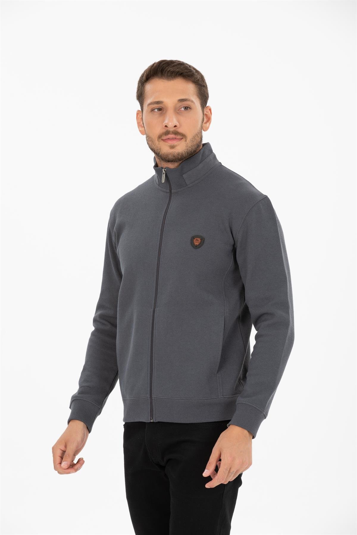 Fermuarlı Sweat Hırka 