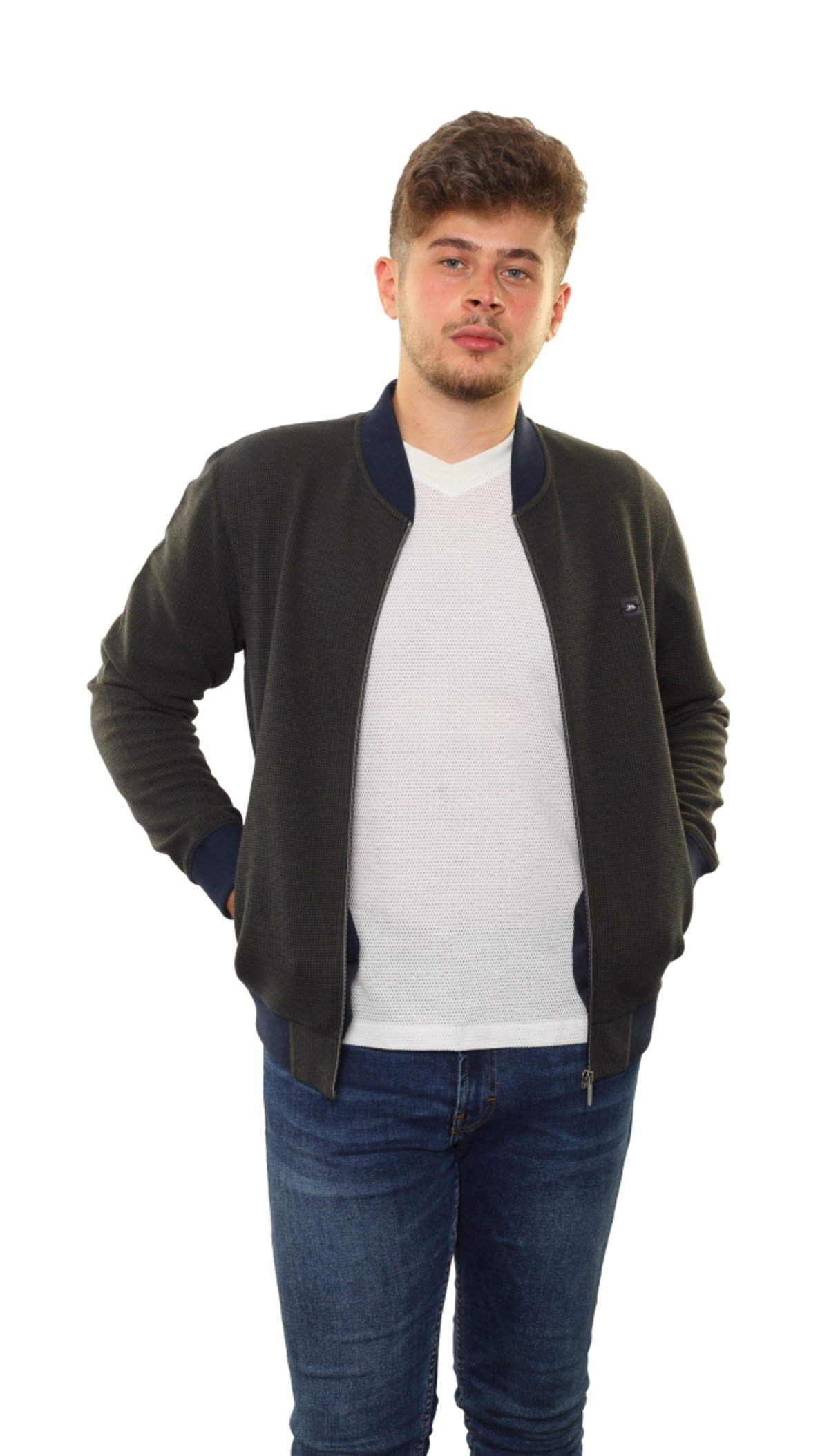 Fermuarlı Sweat Hırka 