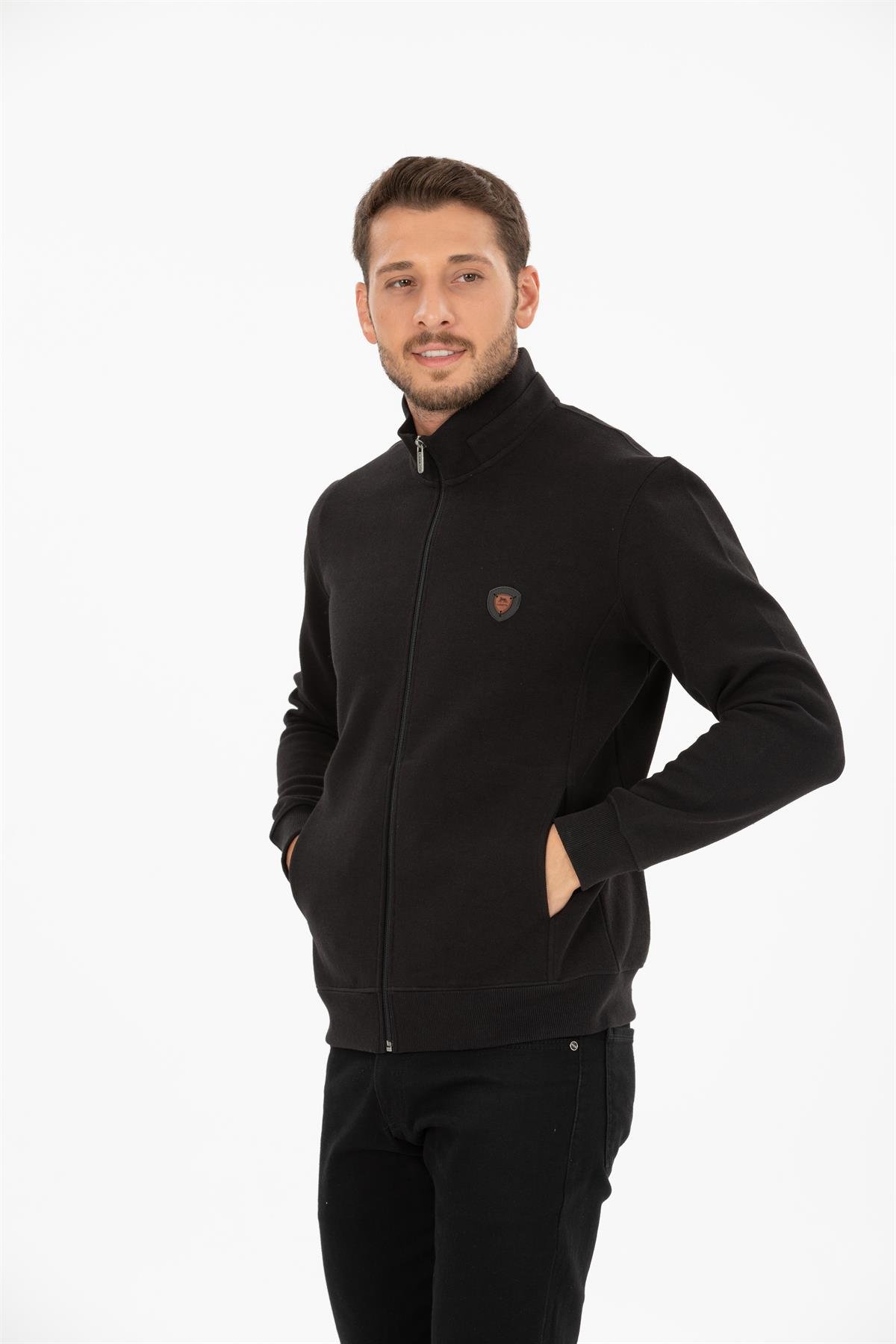 Fermuarlı Sweat Hırka 