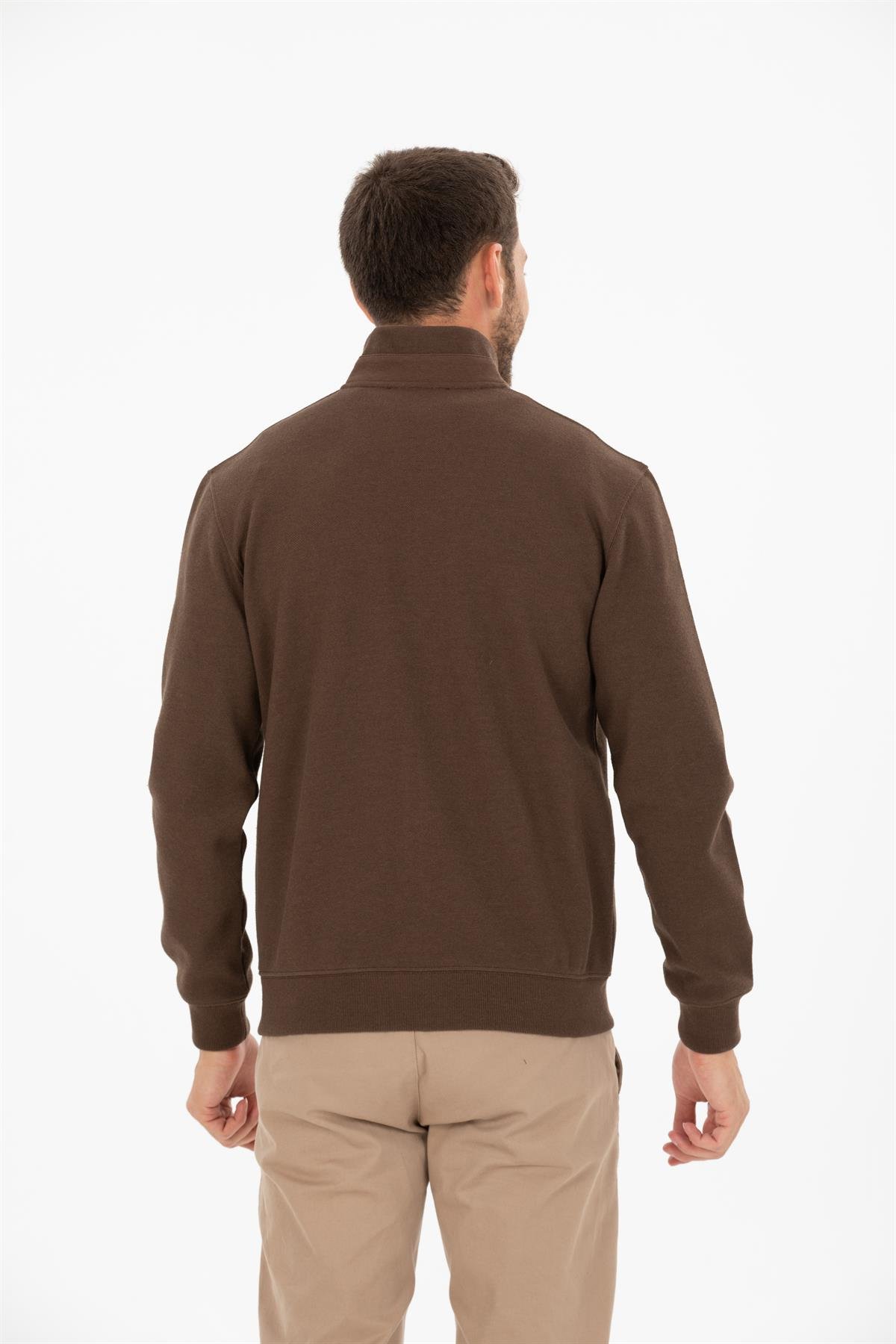 Fermuarlı Sweat Hırka 