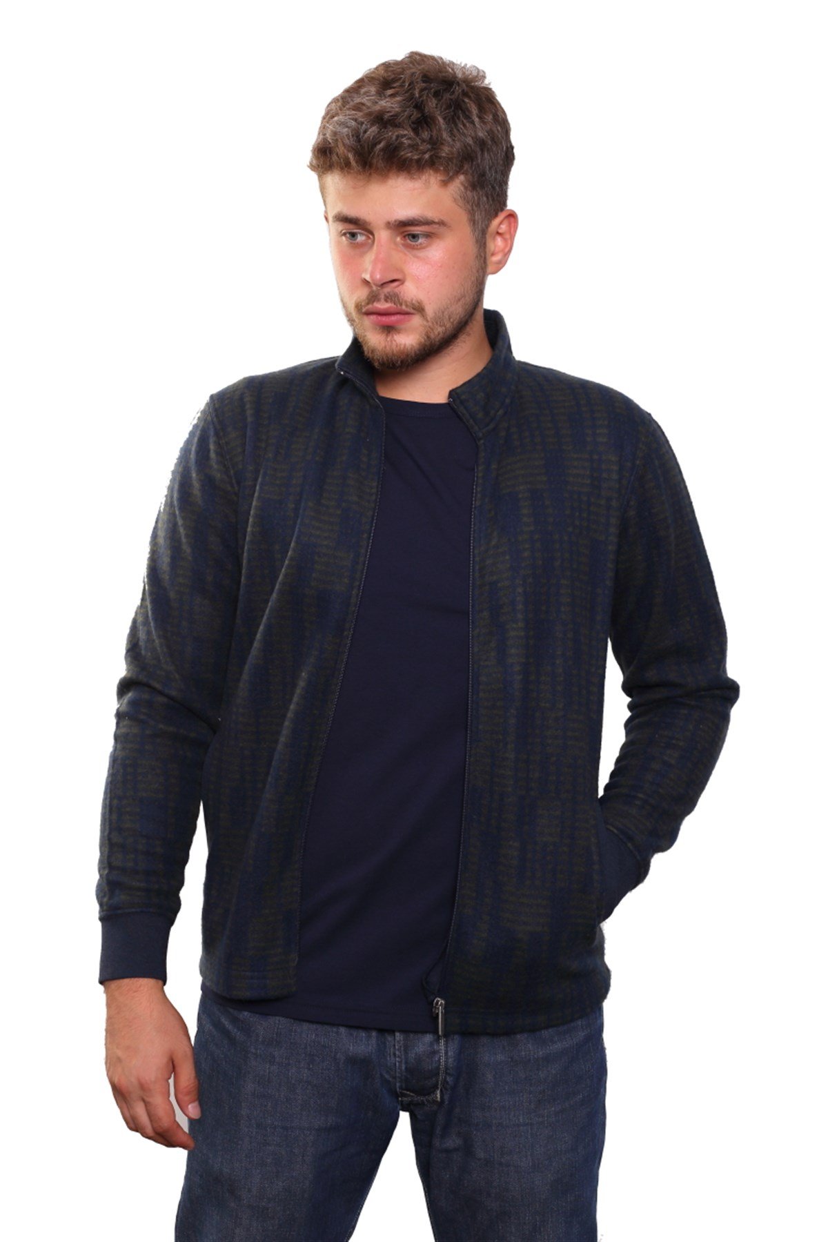 Fermuarlı Sweat Hırka