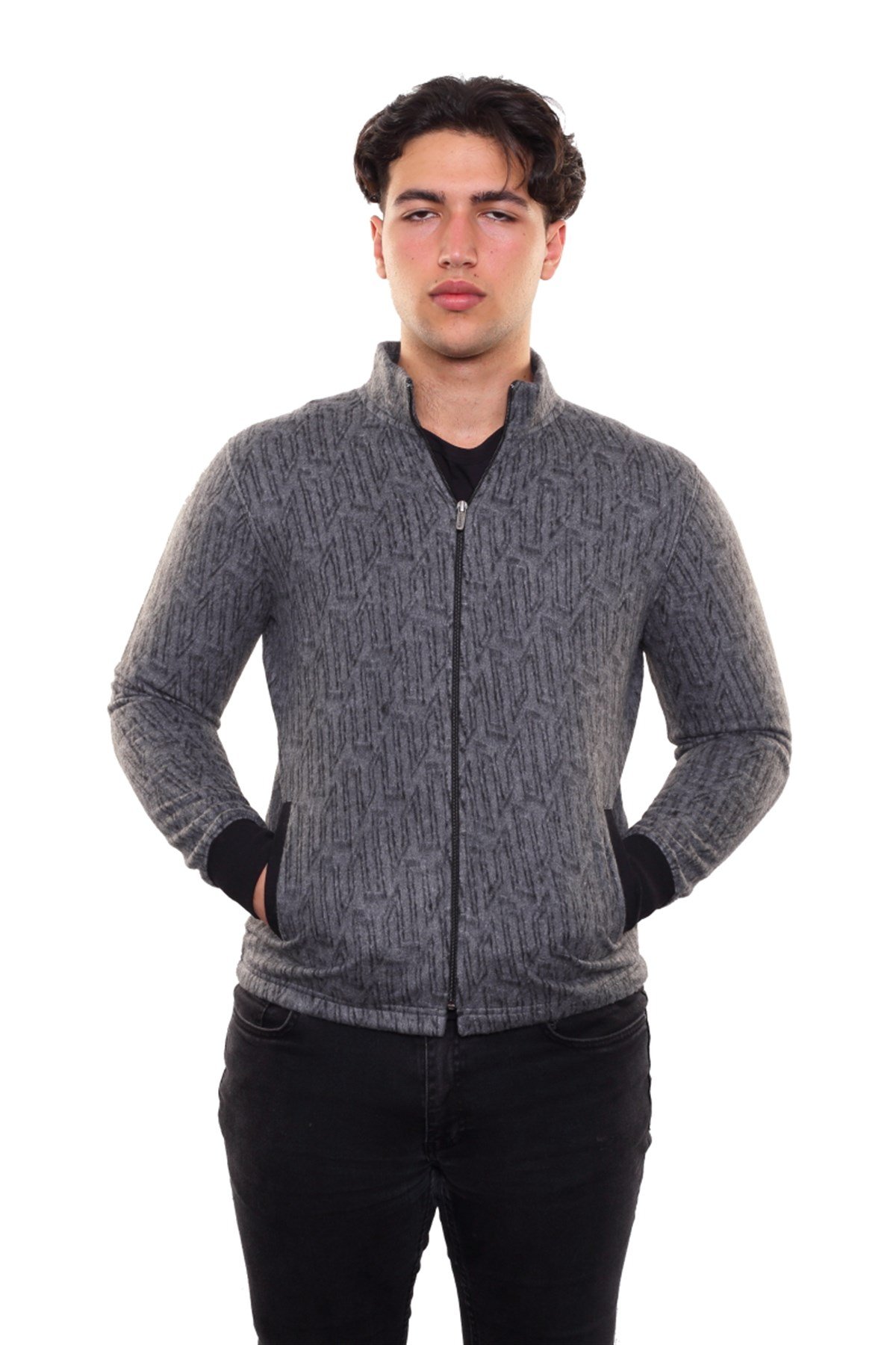 Fermuarlı Sweat Hırka