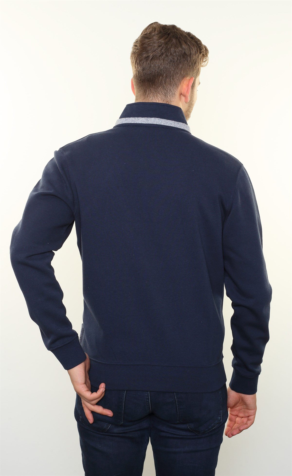 Fermuarlı Sweatshirt Hırka FS-1 