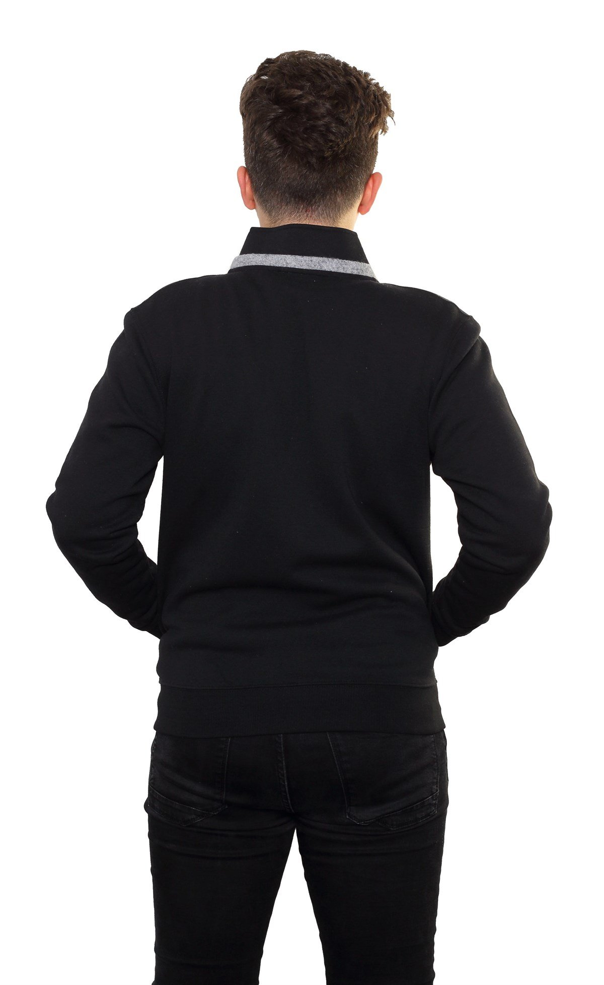 Fermuarlı Sweatshirt Hırka FS-1 