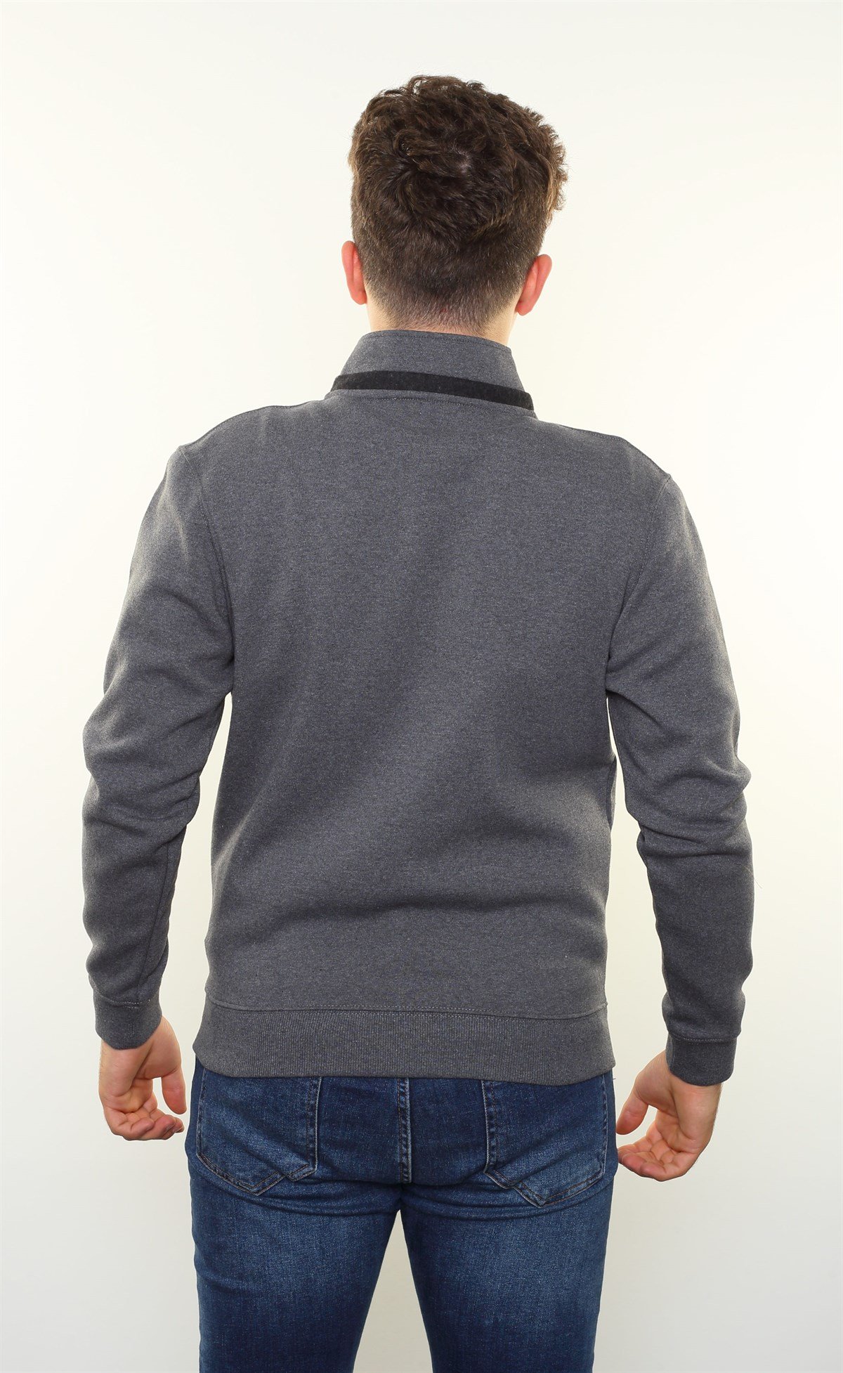 Fermuarlı Sweatshirt Hırka FS-1 
