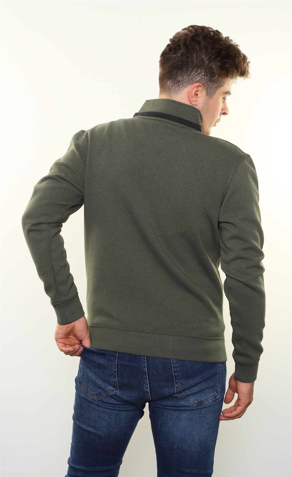 Fermuarlı Sweatshirt Hırka FS-1 