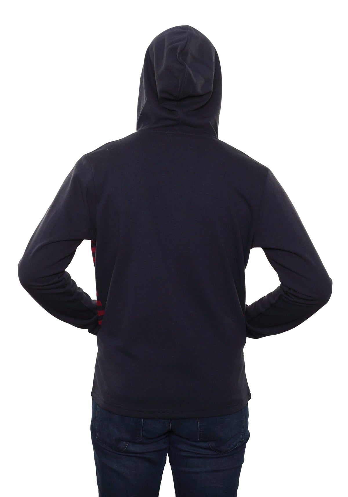 Kapşonlu Fermuarlı Sweatshirt 