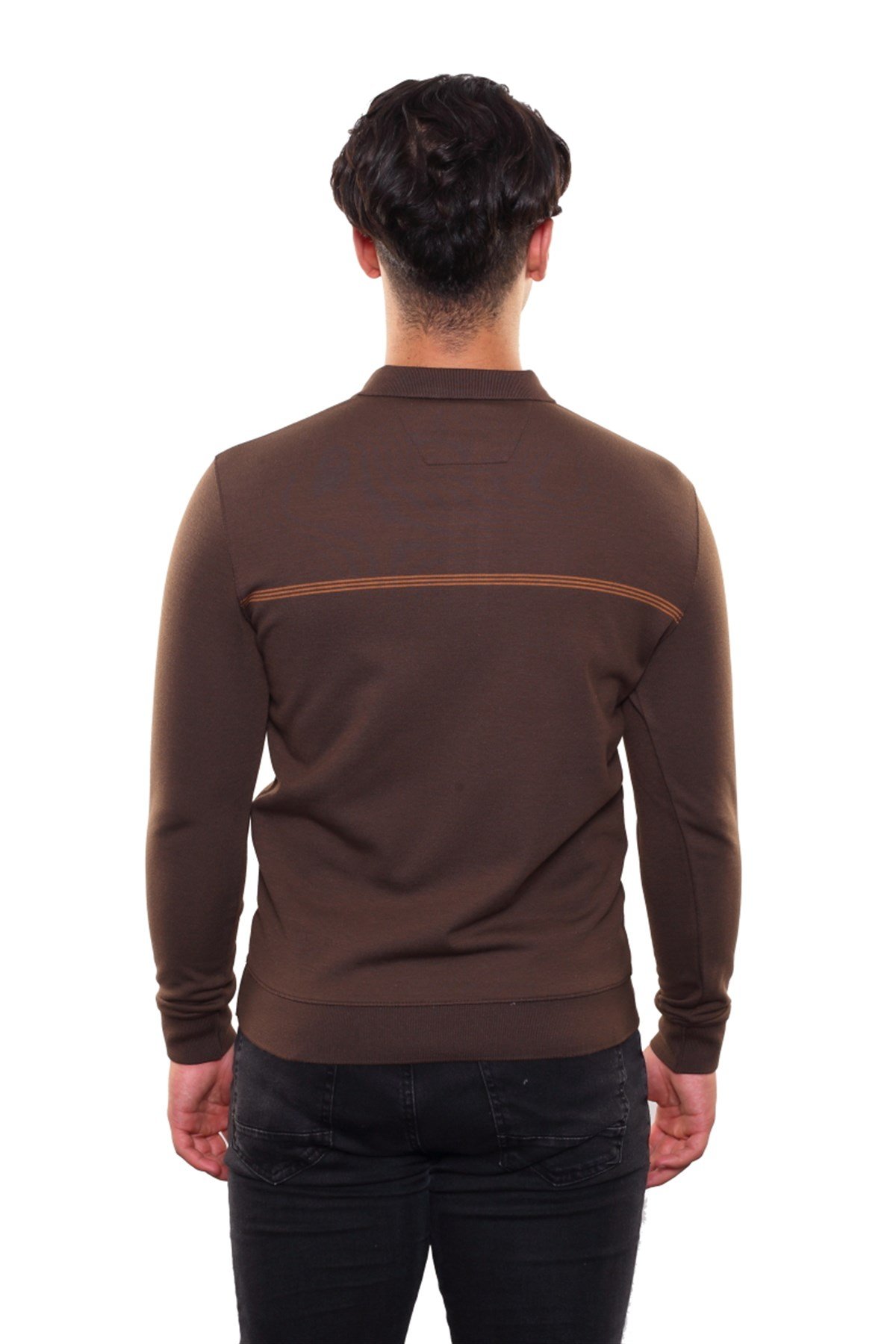 Polo Yaka Sweatshirt 