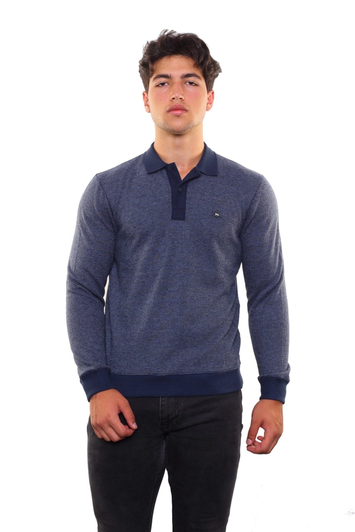 Polo Yaka Sweatshirt 