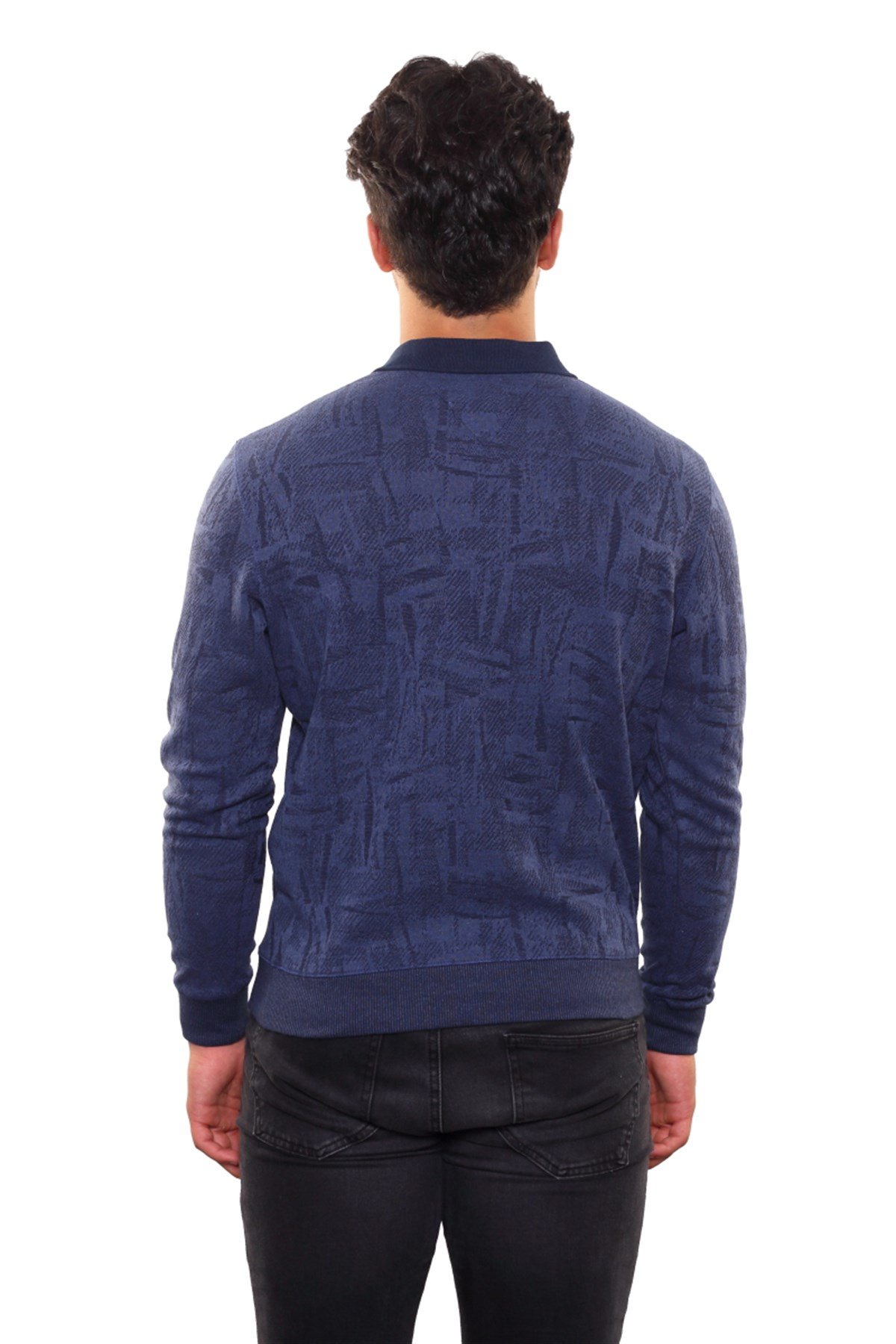 Polo Yaka Sweatshirt 