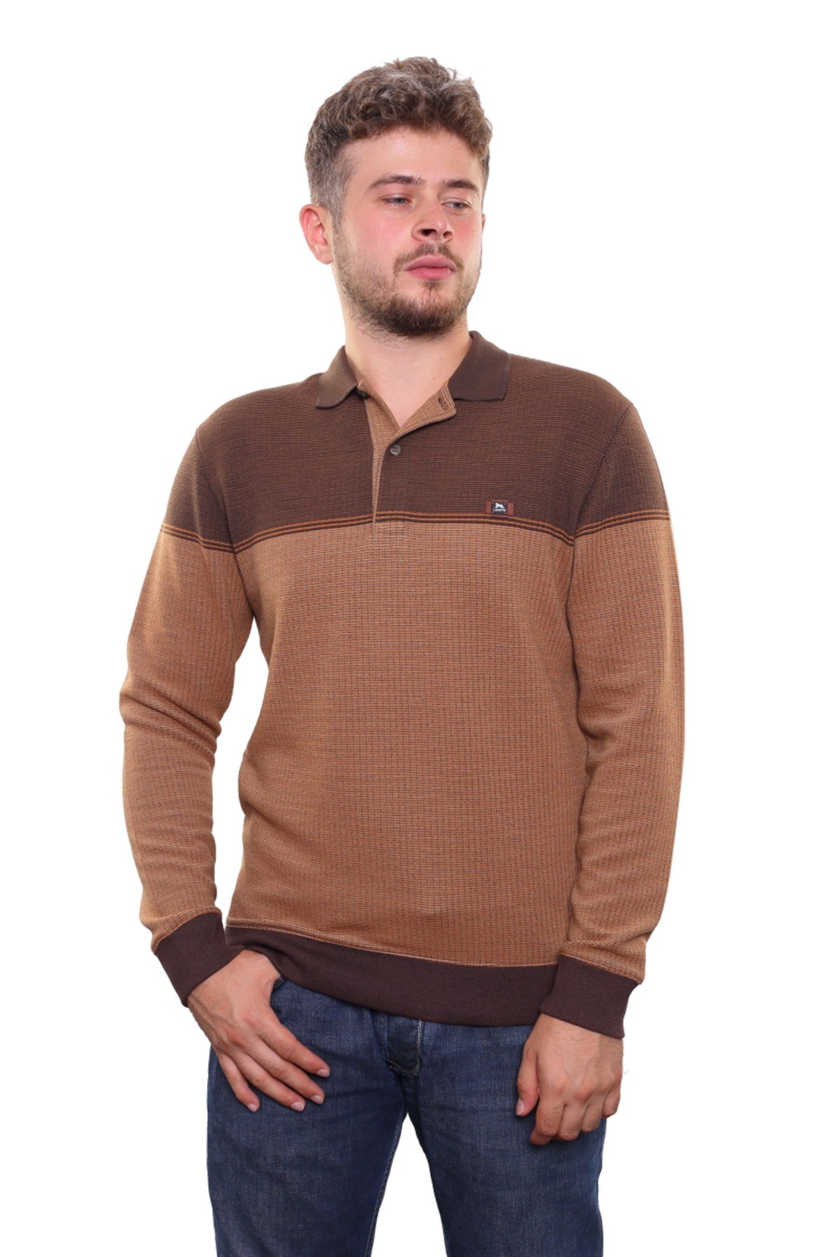 Polo Yaka Sweatshirt 