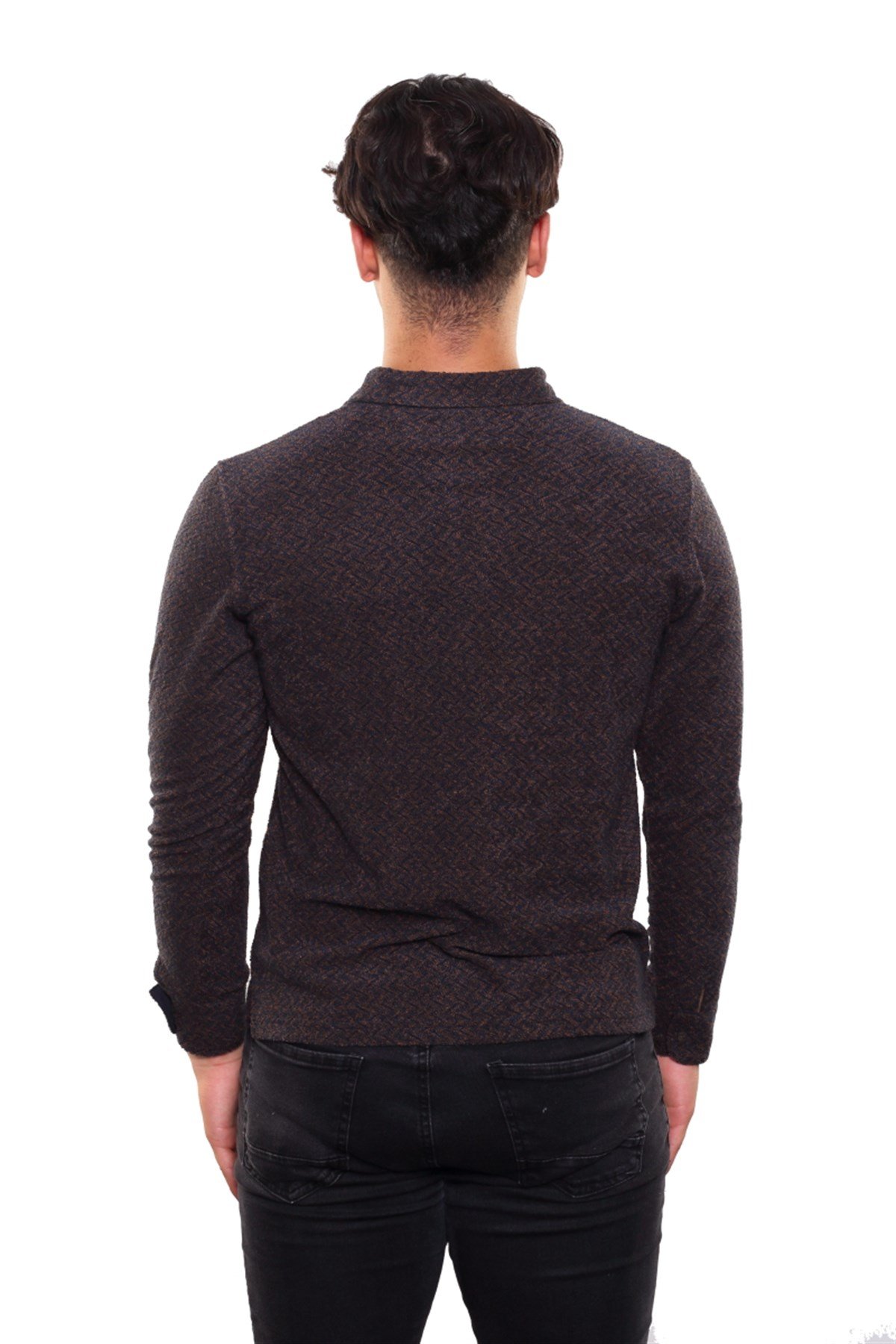 Polo Yaka Sweatshirt 