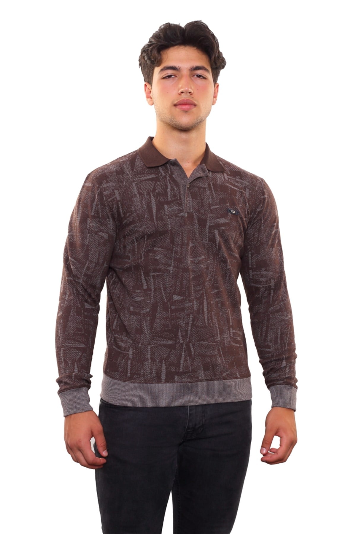 Polo Yaka Sweatshirt 