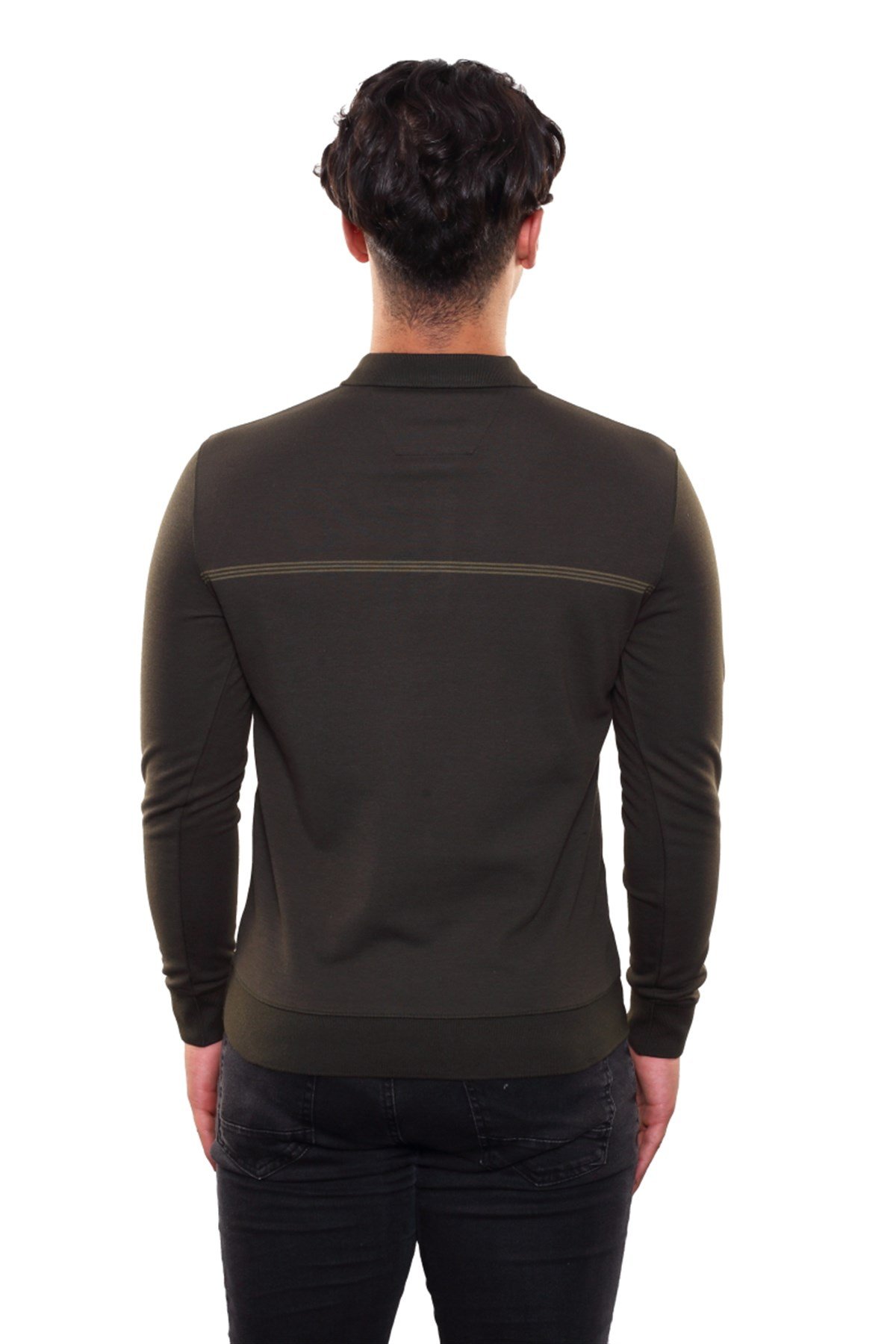 Polo Yaka Sweatshirt 