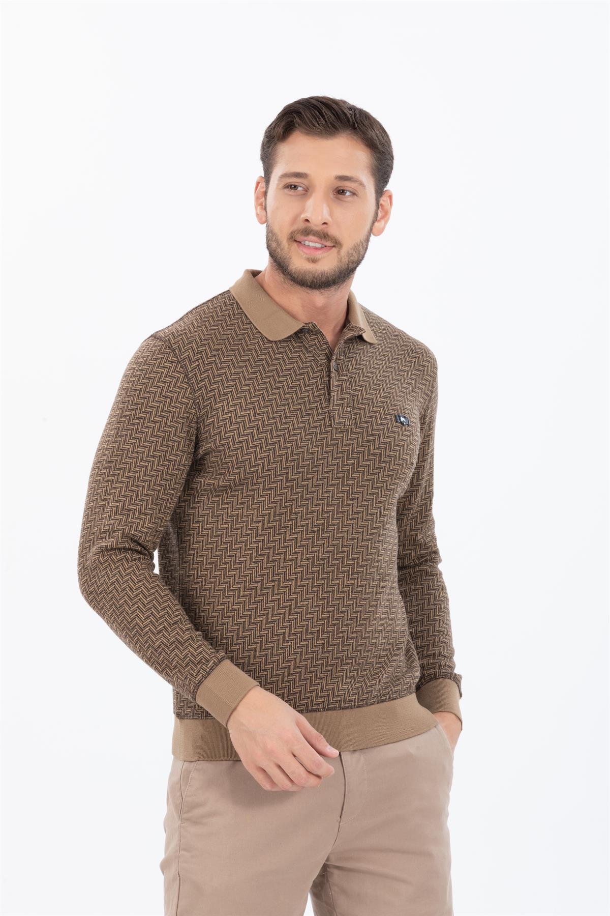 Polo Yaka Sweatshirt 