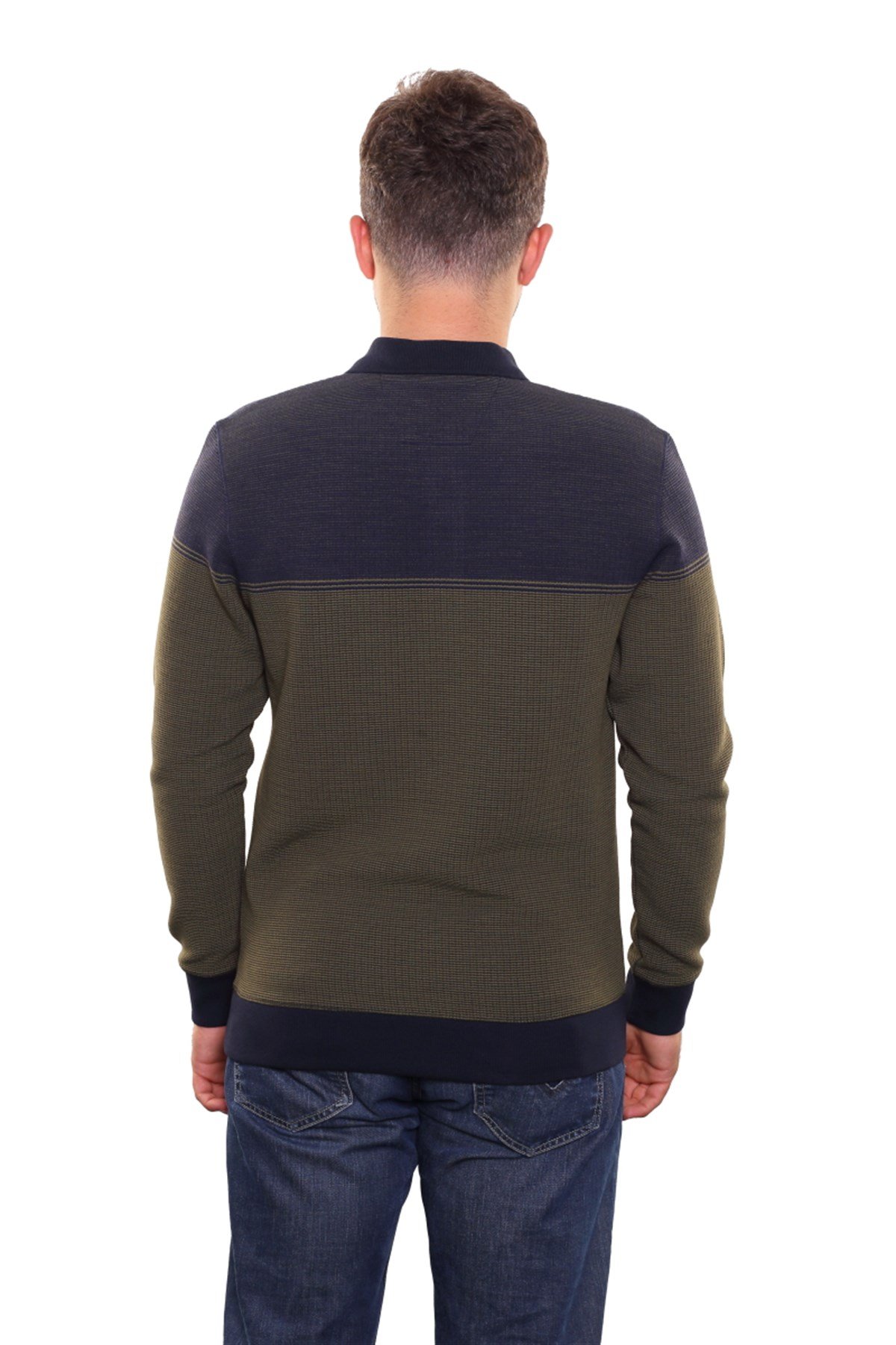 Polo Yaka Sweatshirt 