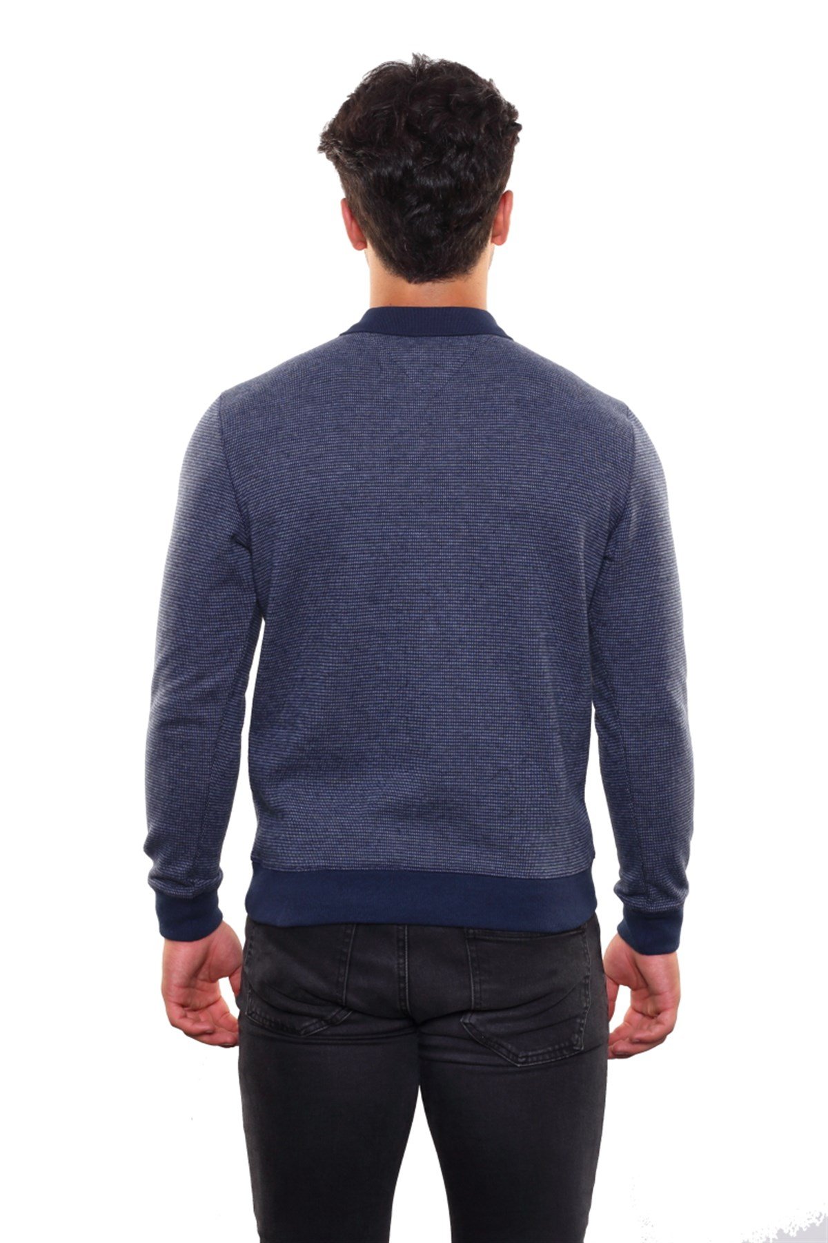 Polo Yaka Sweatshirt 